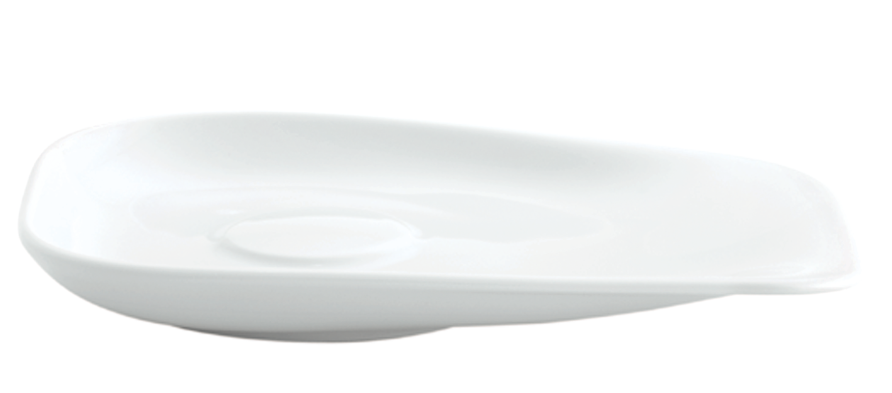 Kahla, Elixyr - Espresso-Untertasse, weiss, uni, 13 cm