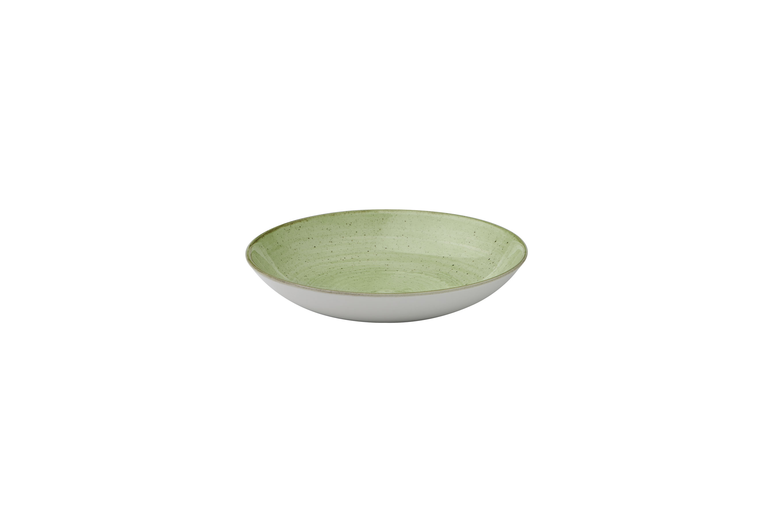Churchill, Stonecast : Sage Green - Teller tief Coup, 24,8 cm/ 1,11 ltr.