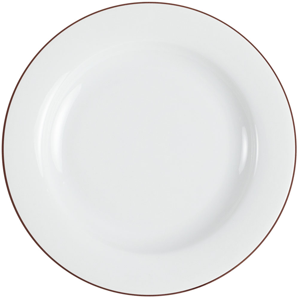Kahla, Pronto Line : Chocolate Brown - Speiseteller 26 cm