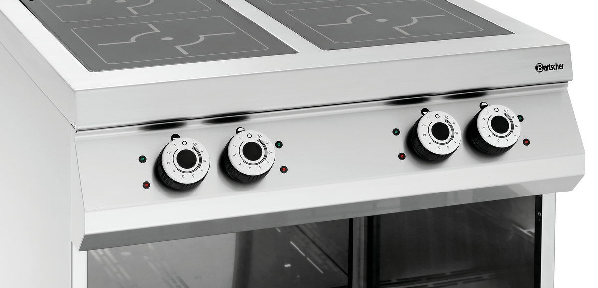 4 Felder Induktionsherd, OU