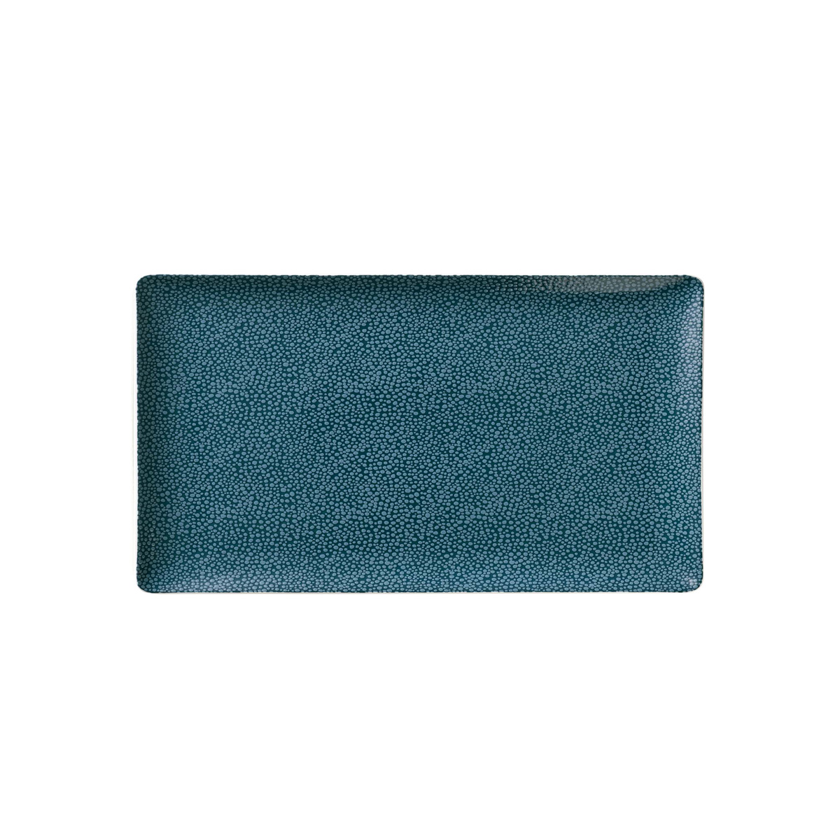 Bauscher, Purity : 426075 Pearls Ocean - Platte rechteckig Coup, bonewhite, 27 x 20 cm