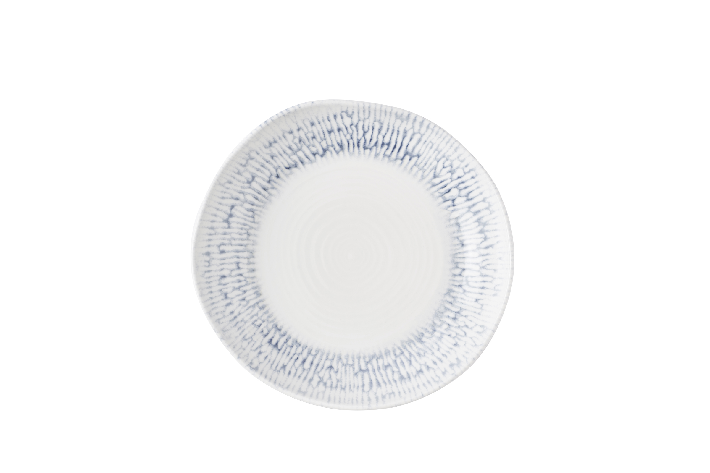 Churchill, Cascade : Indigo - Teller tief Organisch 21,5 cm/ 0,77 ltr.