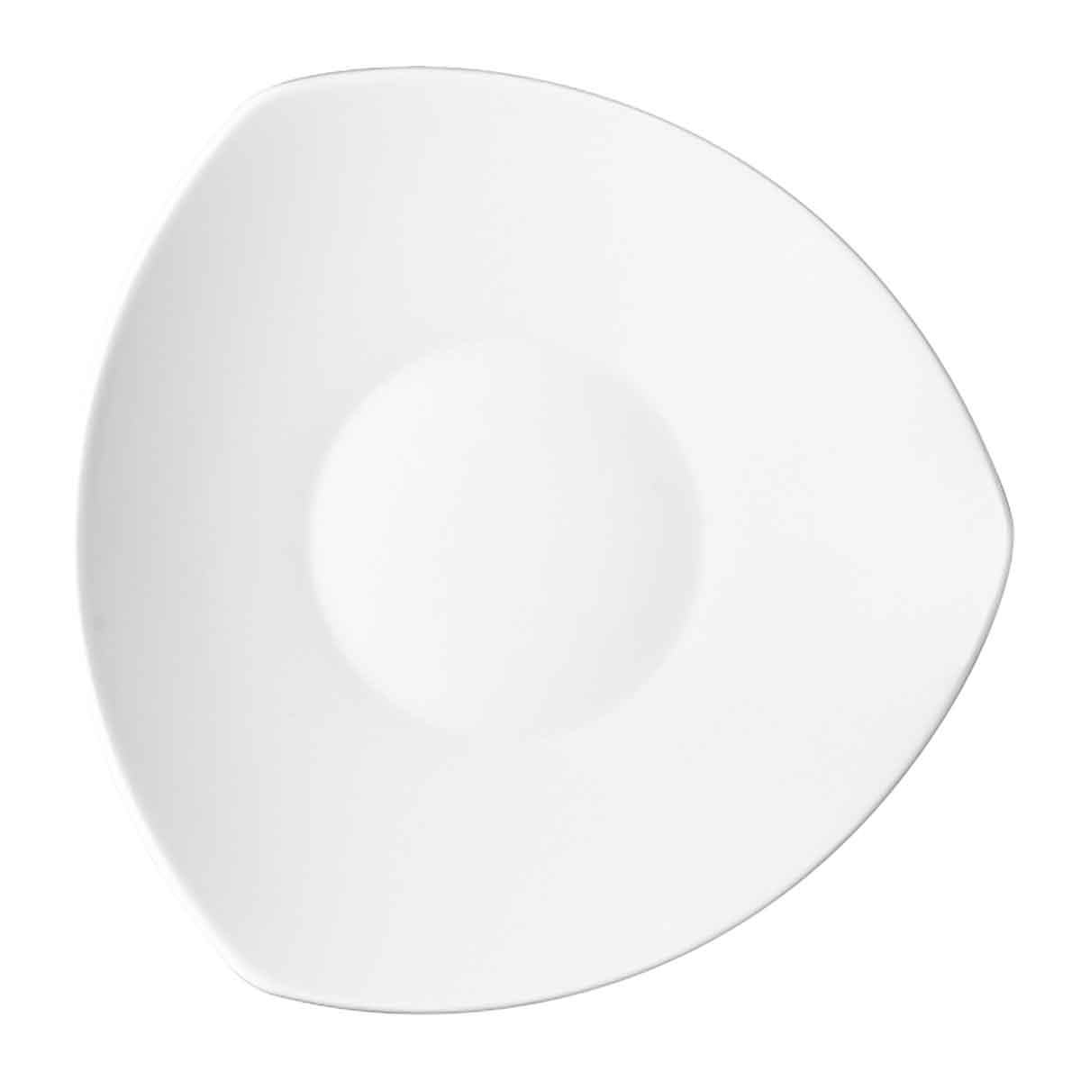 Bauscher, Options - Teller tief coup dreieckig, weiss, uni, 30 cm/ 1,13 ltr.