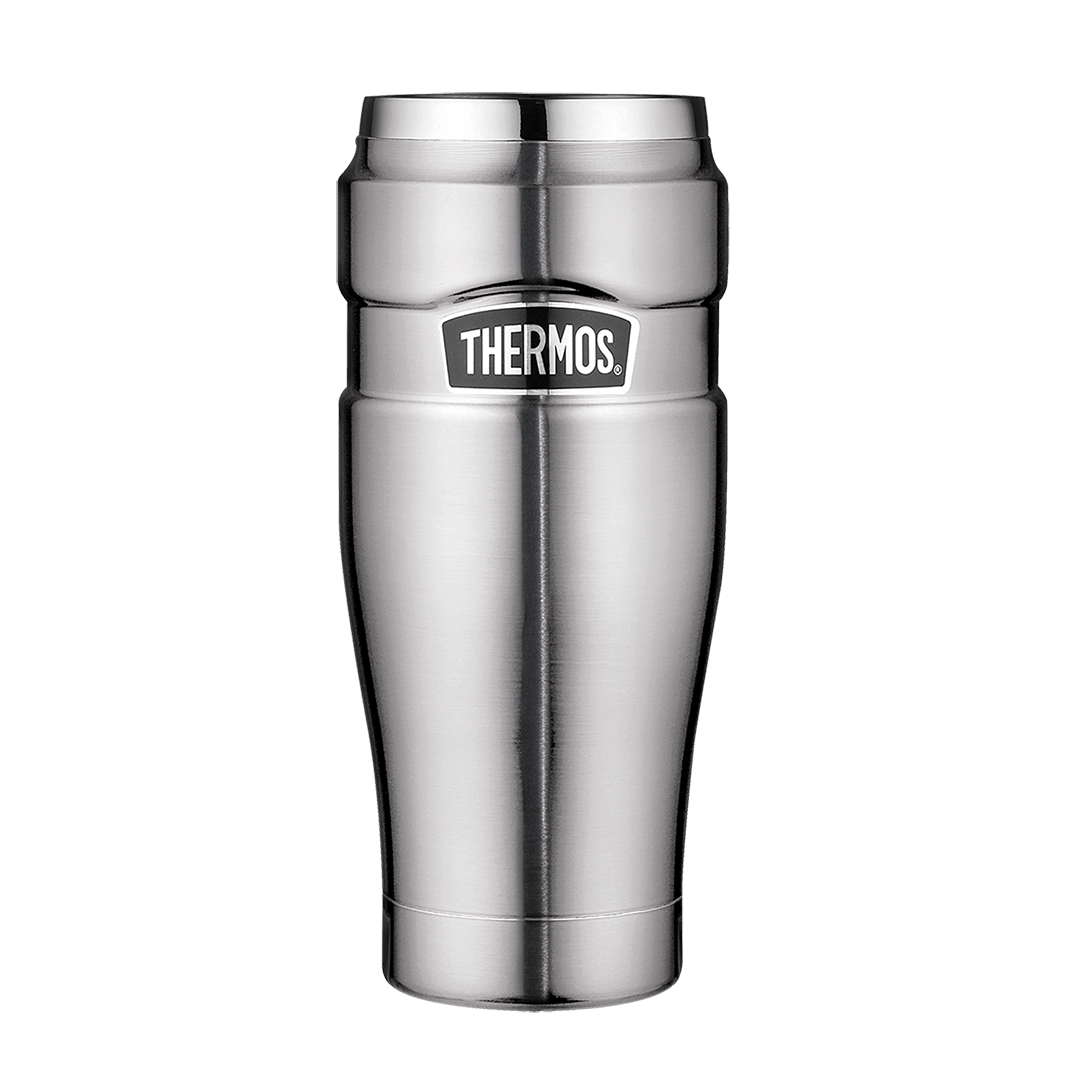 Isolier-Trinkbecher Thermos Stainless King, Inhalt: 0,47 ltr., Stainless Steel Mat