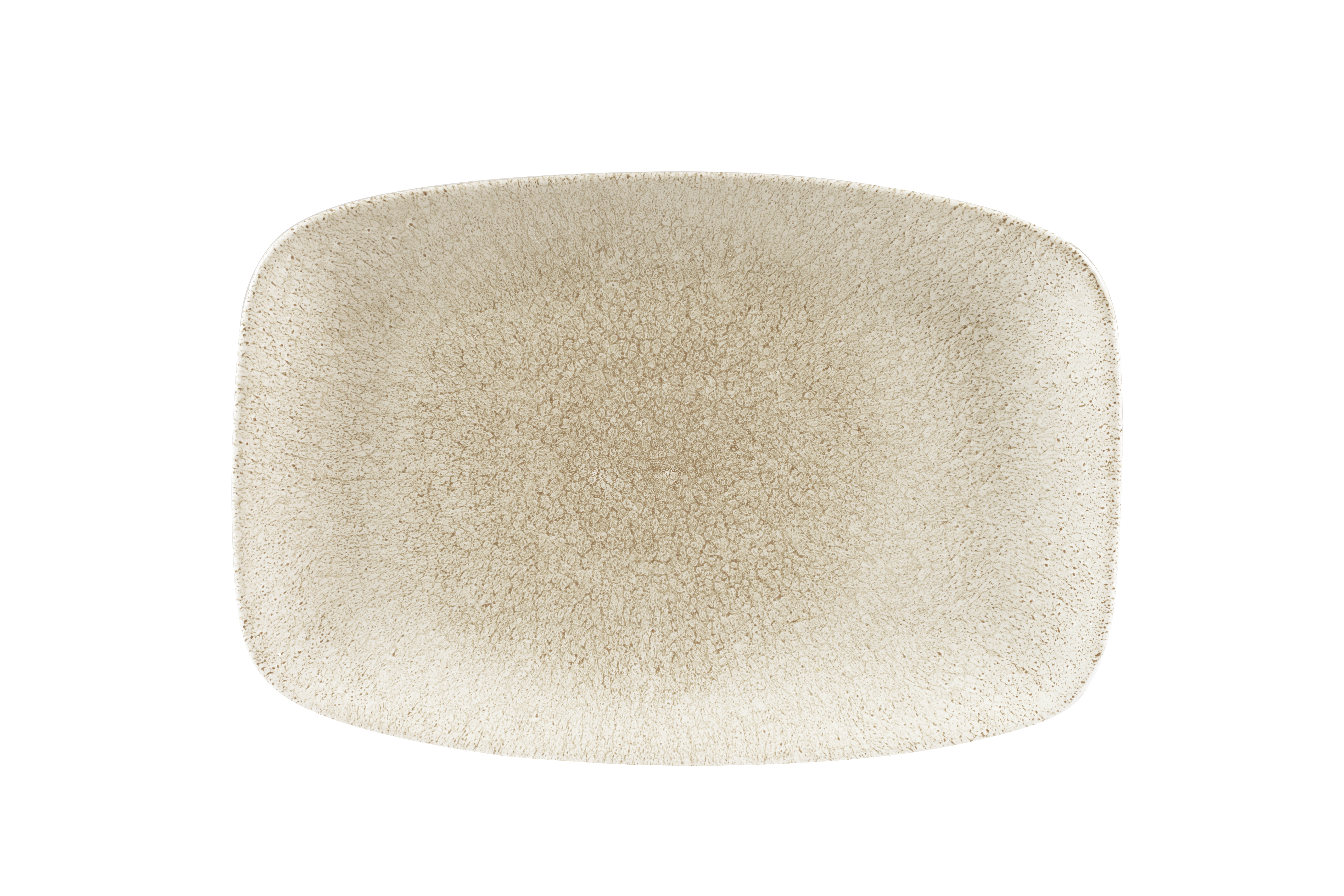 Churchill, Raku : Agate Grey - Chefs Platte rechteckig, 30 x 19,9 cm