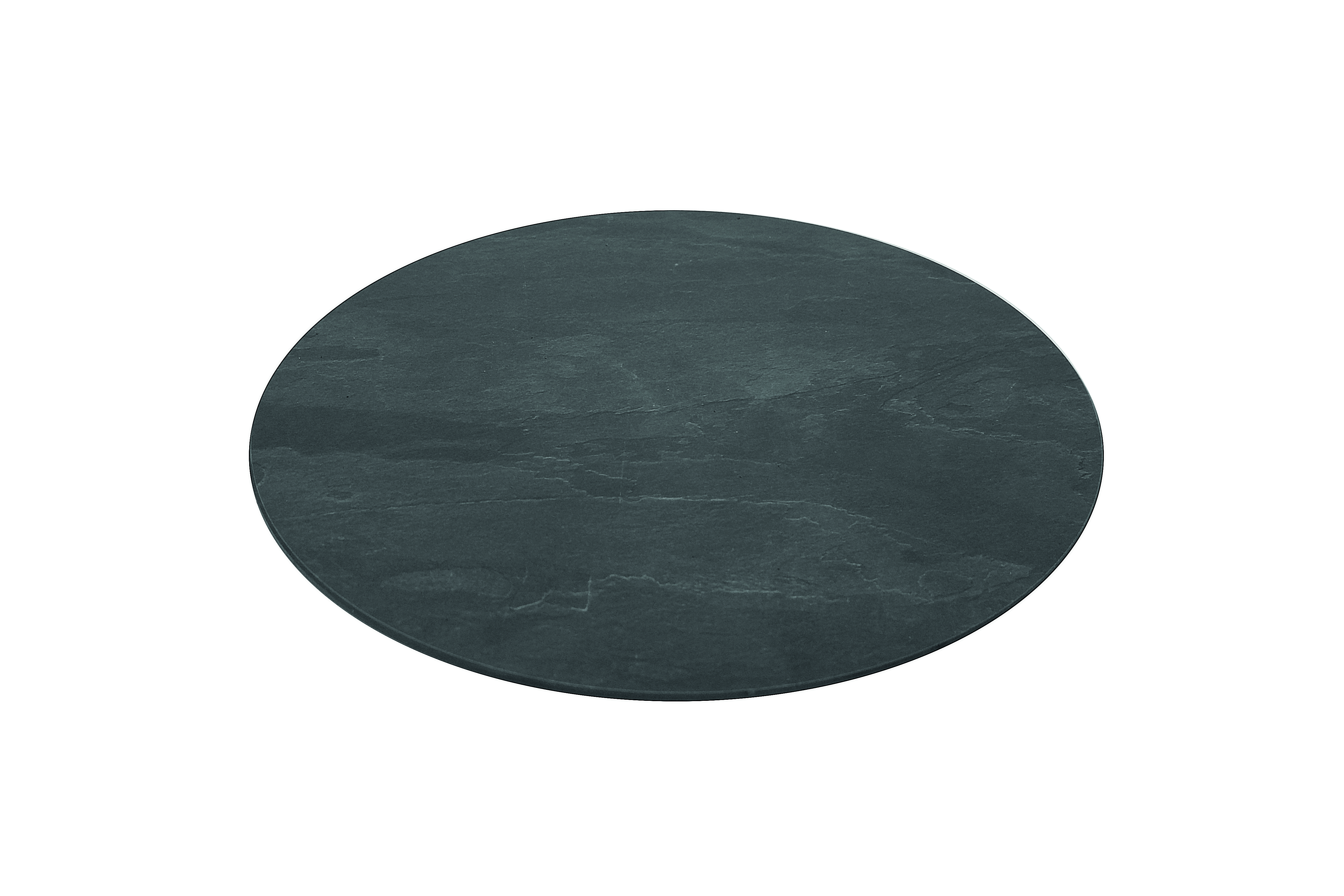 Auslagetablett Schiefer, D: 400 x 6 mm