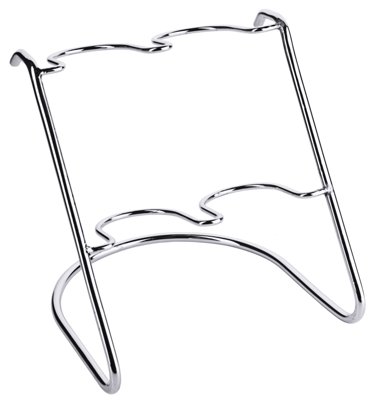 Menagengestell für 4 Gläser ohne Weck-Gläser, verchromt, 21 x 22 x 21,5 cm