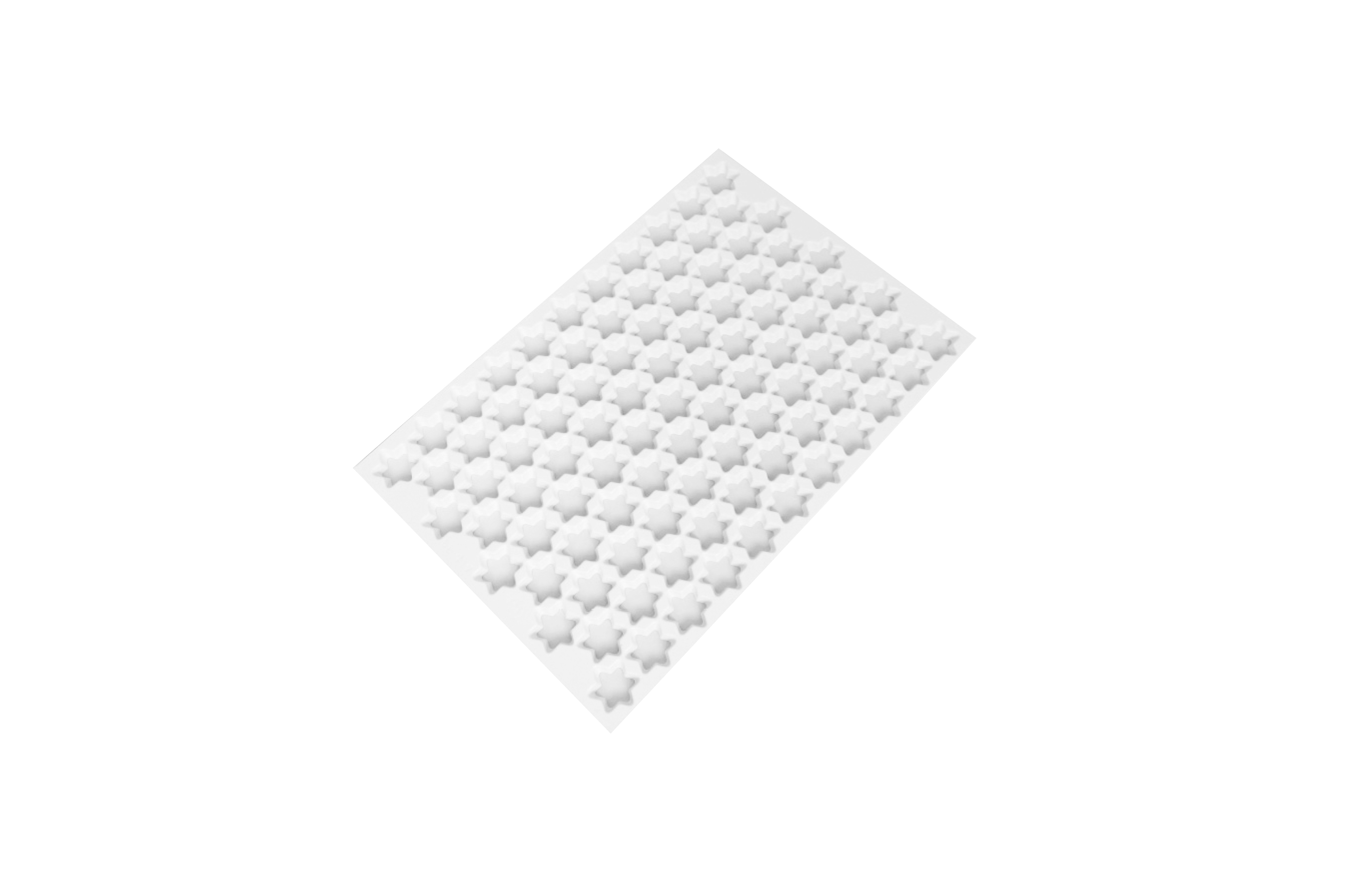 Ausstechmatte aus Kunststoff Stern, No. 4a, D: 35 mm