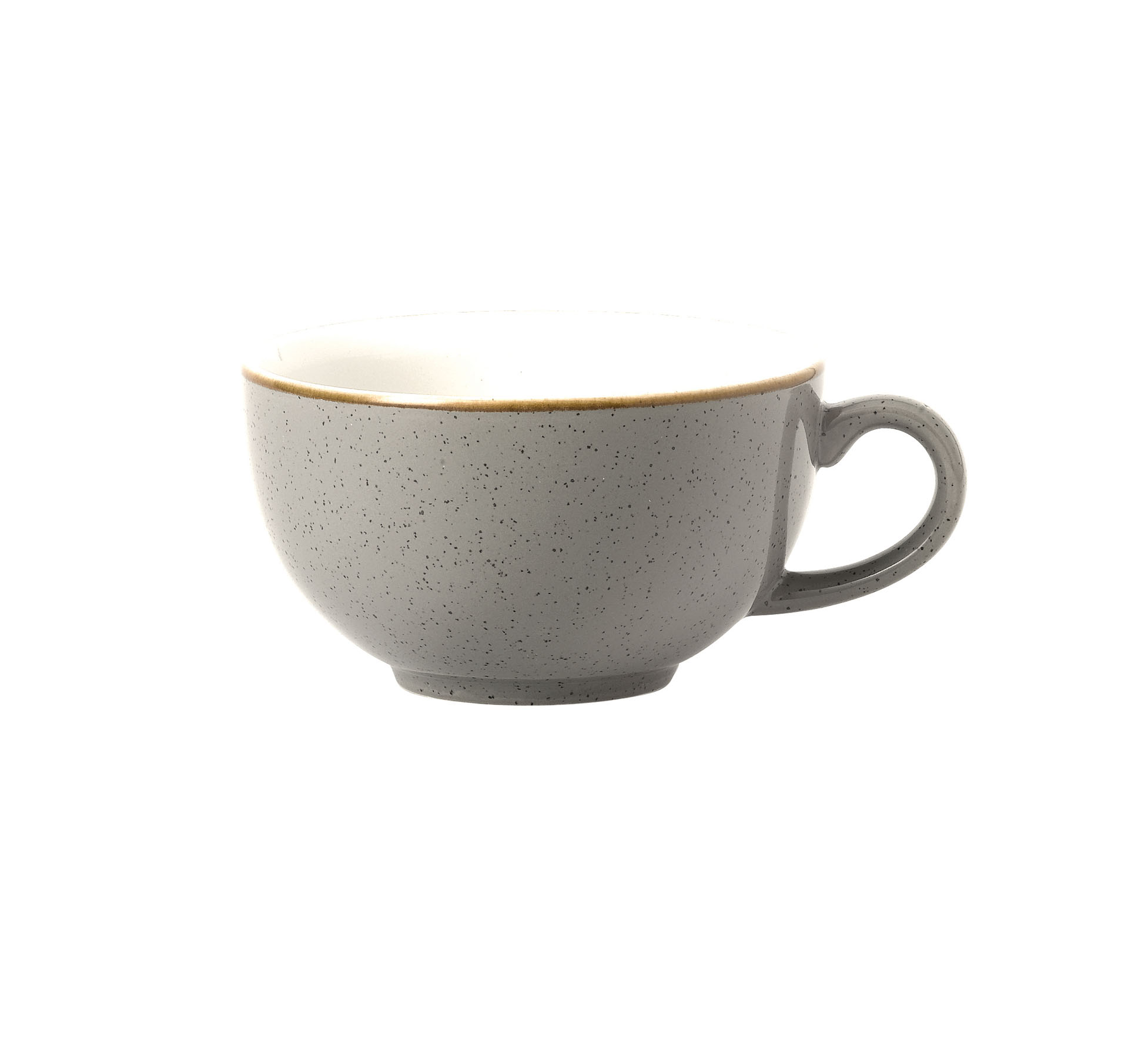 Churchill, Stonecast : Peppercorn Grey - Cappuccino-Obere, 11 x 6 cm/ 0,28 ltr.
