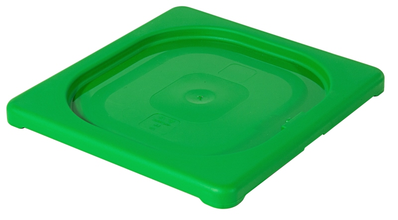 GN-Deckel Polypropylen 1/6 für Serie 5516, 17,6 x 16,2 cm, Fb. grün