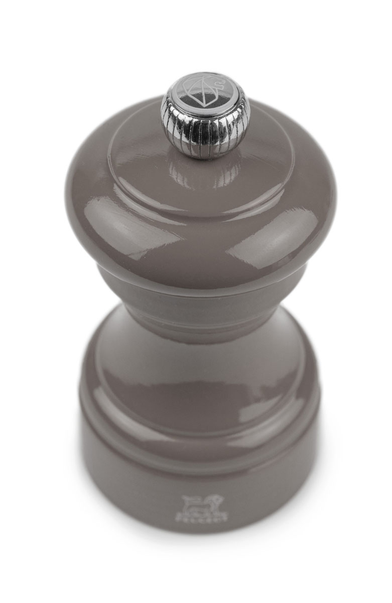 Peugeot : Bistrorama - Salzmühle, manuelle Holz-Mühle, Größe: 10 cm, Farbe: taupengrau