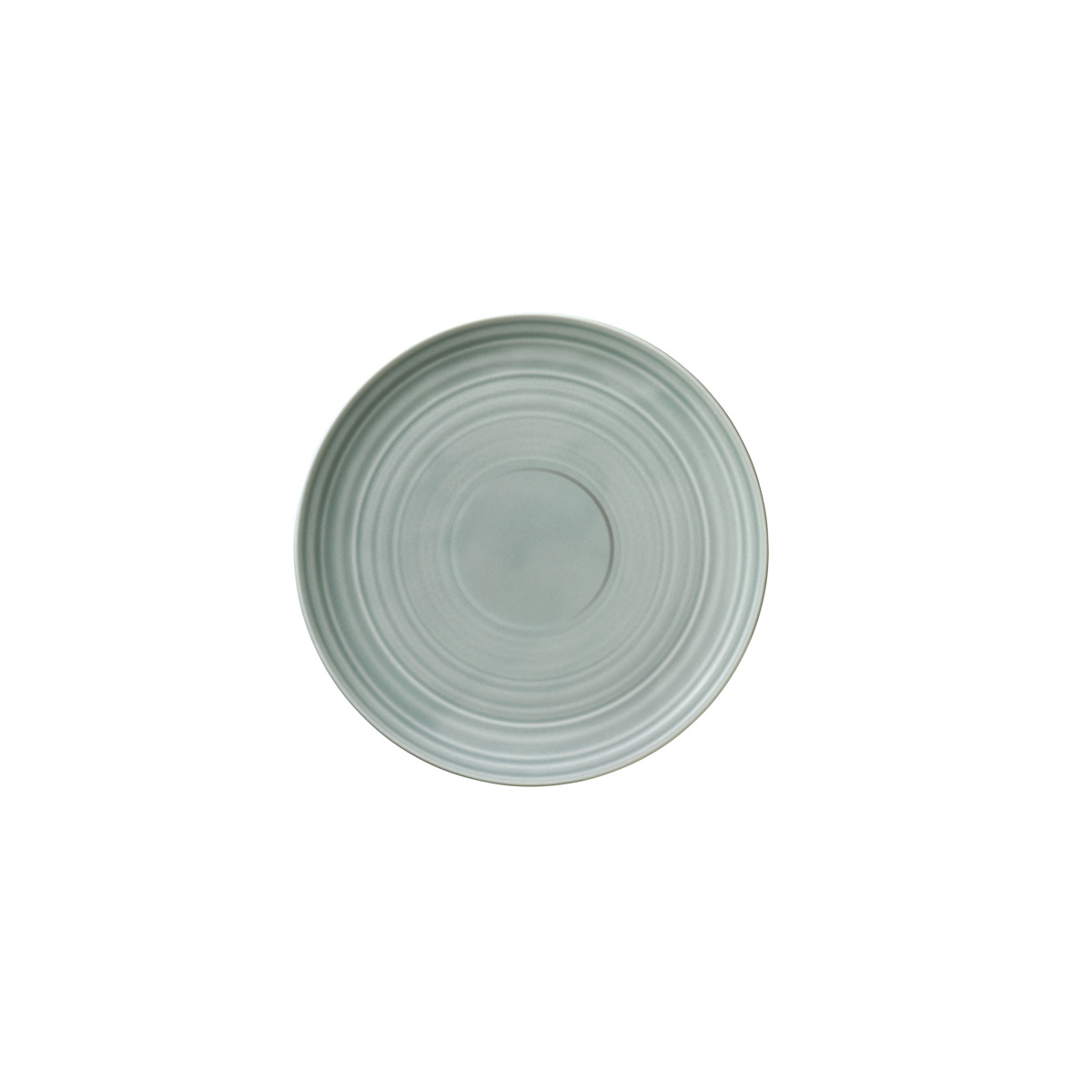 Bauscher, Country House : Glow Sea - Untertasse m. Doppelspiegel, Struktur, 16 cm