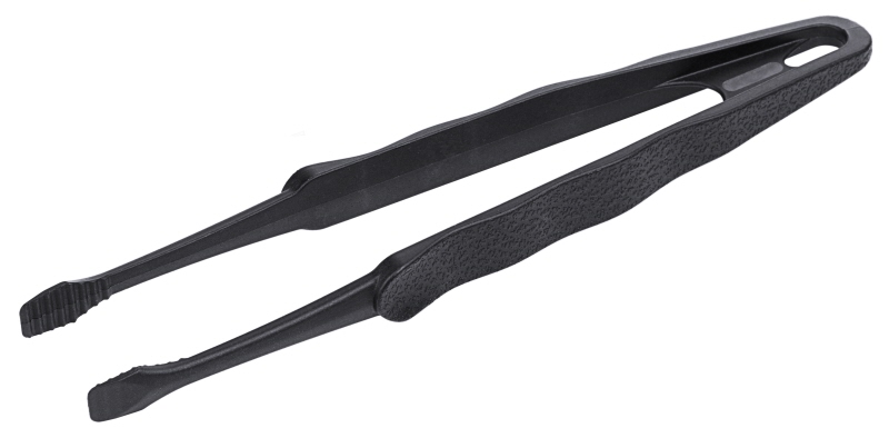 Koch-Pinzette, gerillter Griff, Polyamid, L: 19 cm