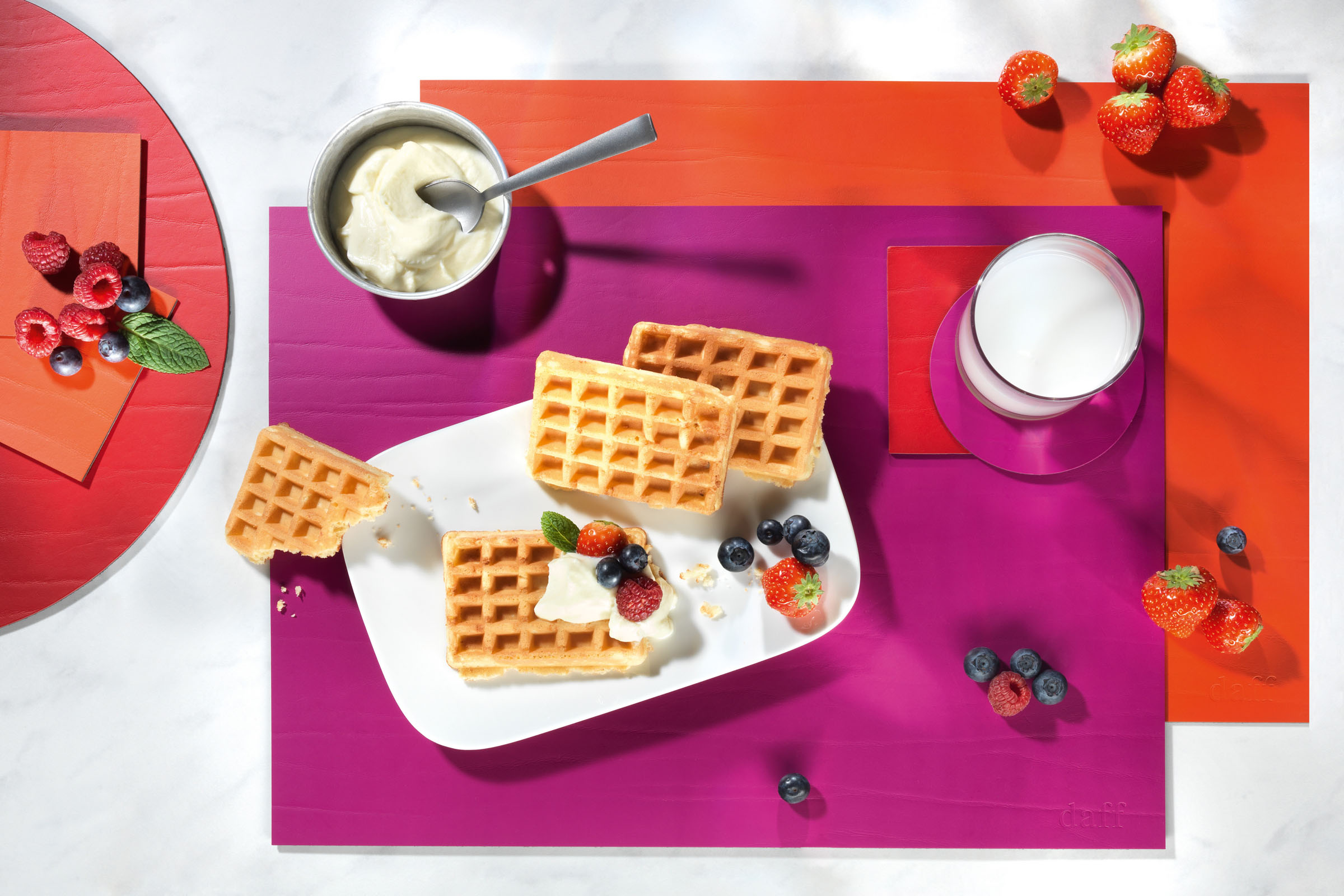 Tischset Dumbo - Recyceltes Leder