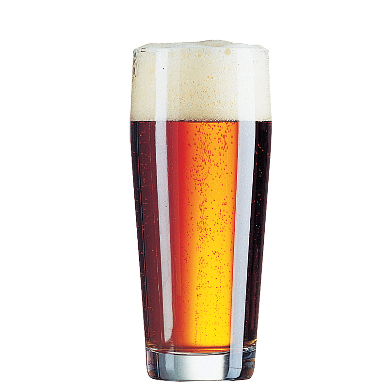 Saft-, Wasser-, Bierglas Willi 50 cl m. Füllstrich 0.4 ltr. |-|, Inhalt: 500 ml, H: 165 mm, D: 75 mm