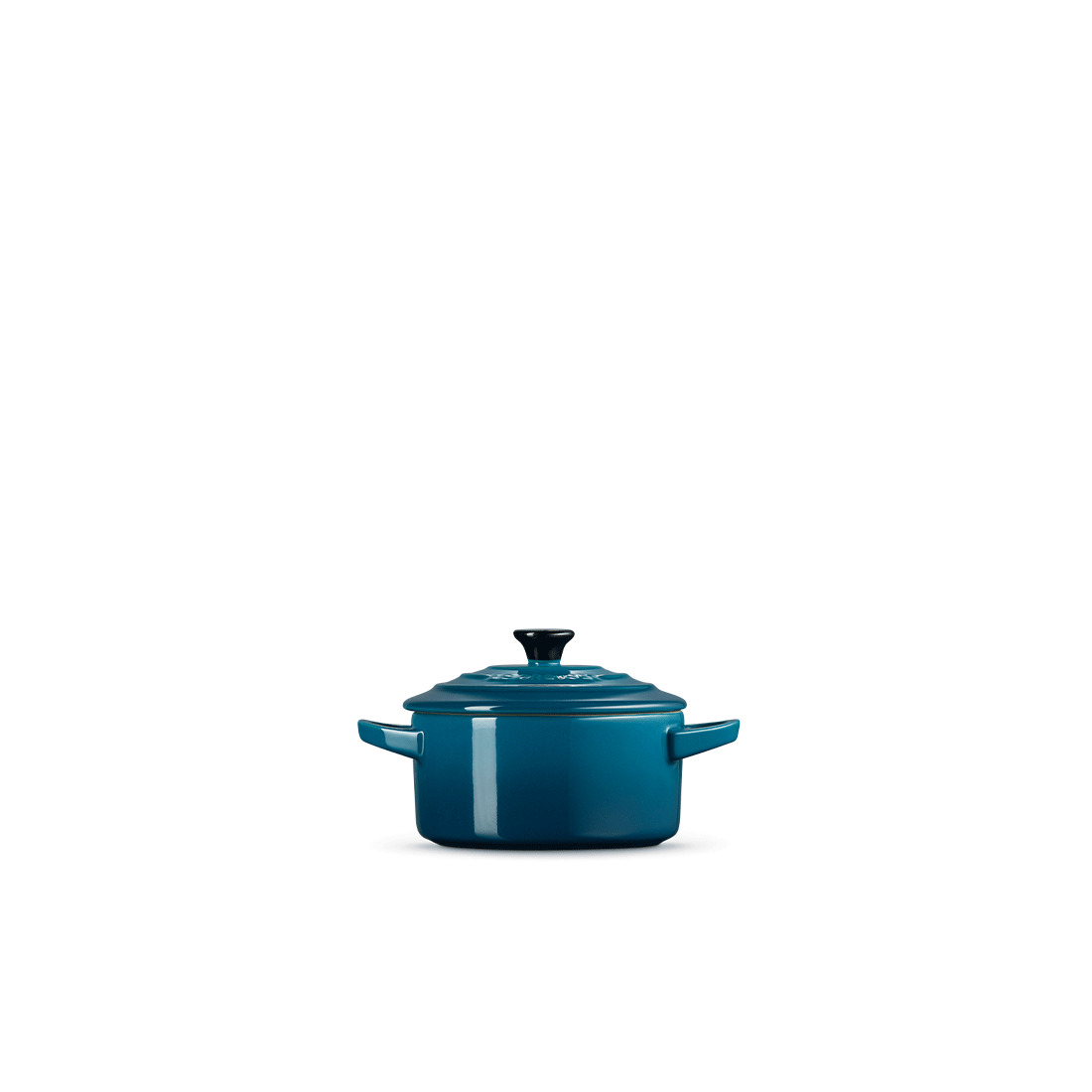 Le Creuset, Steinzeug - Mini Cocotte, 10 cm/ 0,25 ltr., Fb. Deap Teal