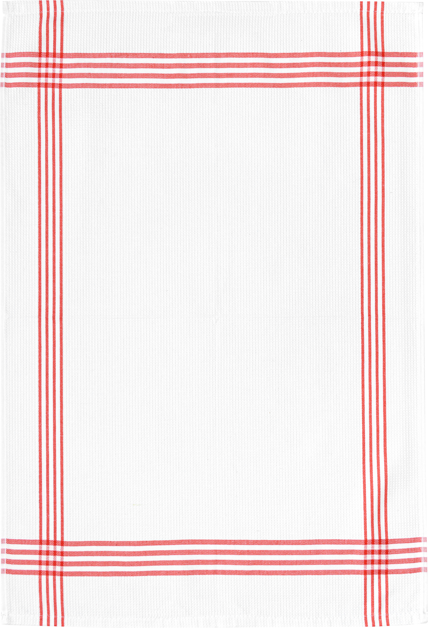 Küchentuch - Baumwolle Waffelpicquet Rand 50 x 70 cm