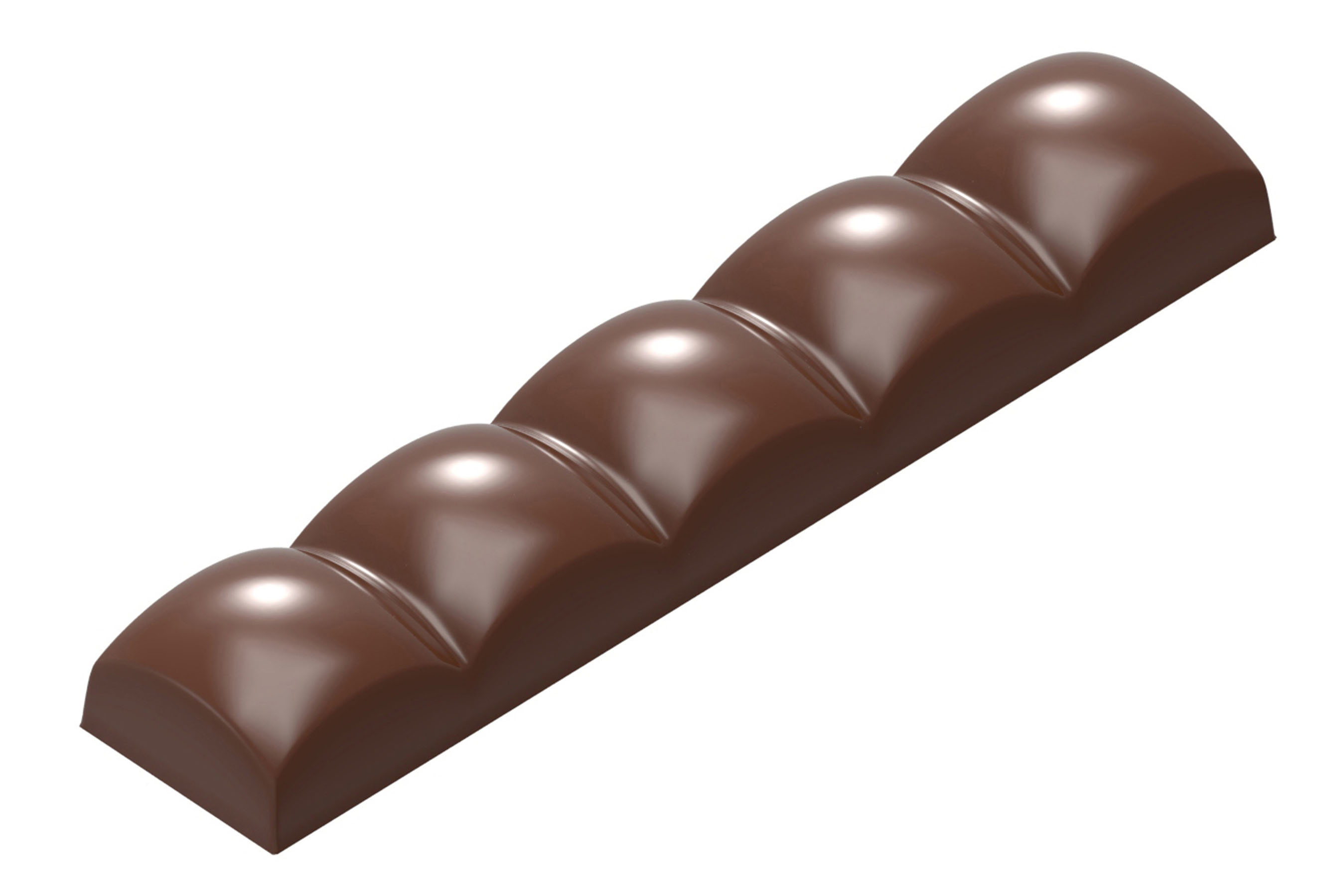 Schokoladen- Form, 275 x 135 mm, 1 x 8 Stück 117,5 x 23,5 x 14 mm