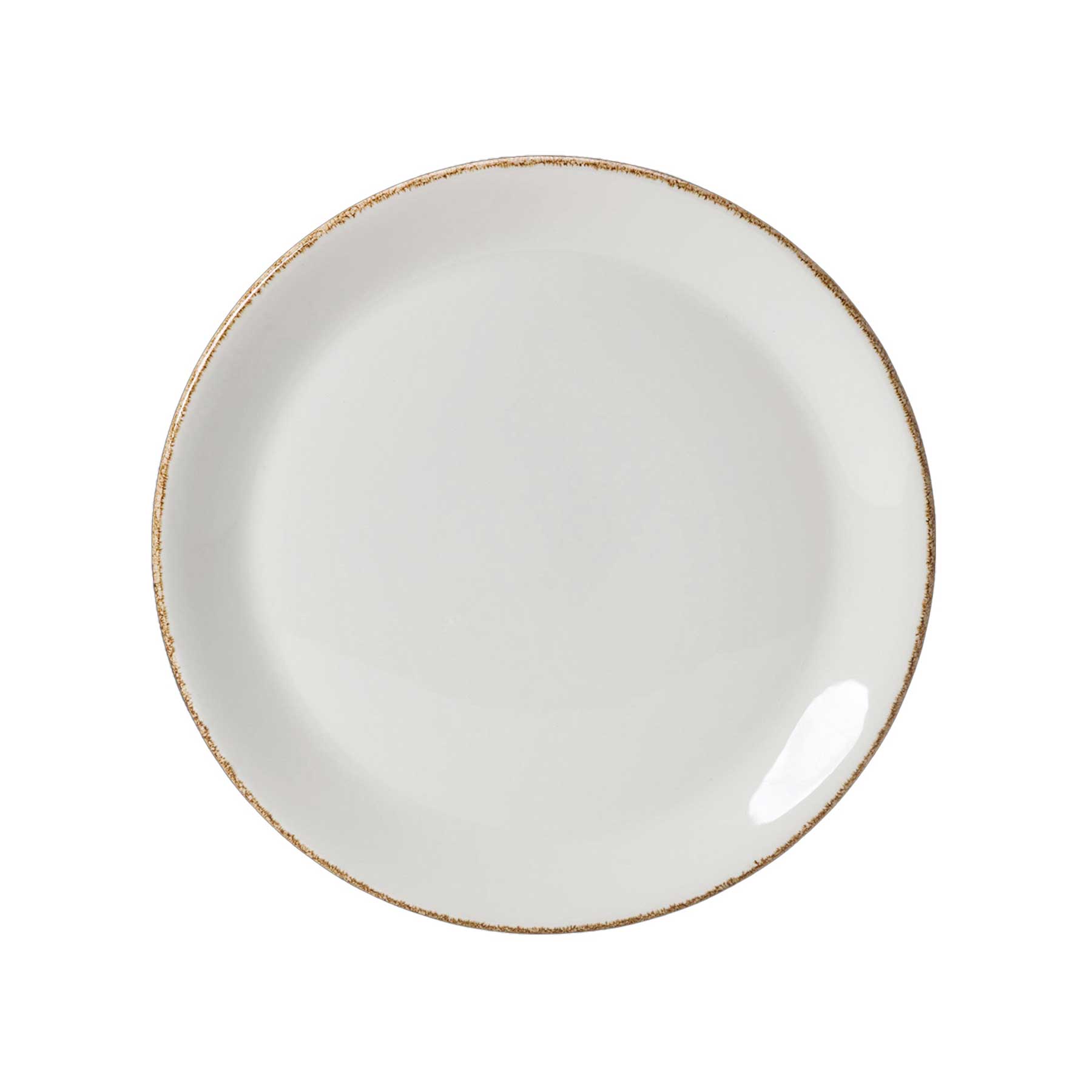 Steelite, Dapple : Brown 1714 - Teller flach Coup, 25,2 cm