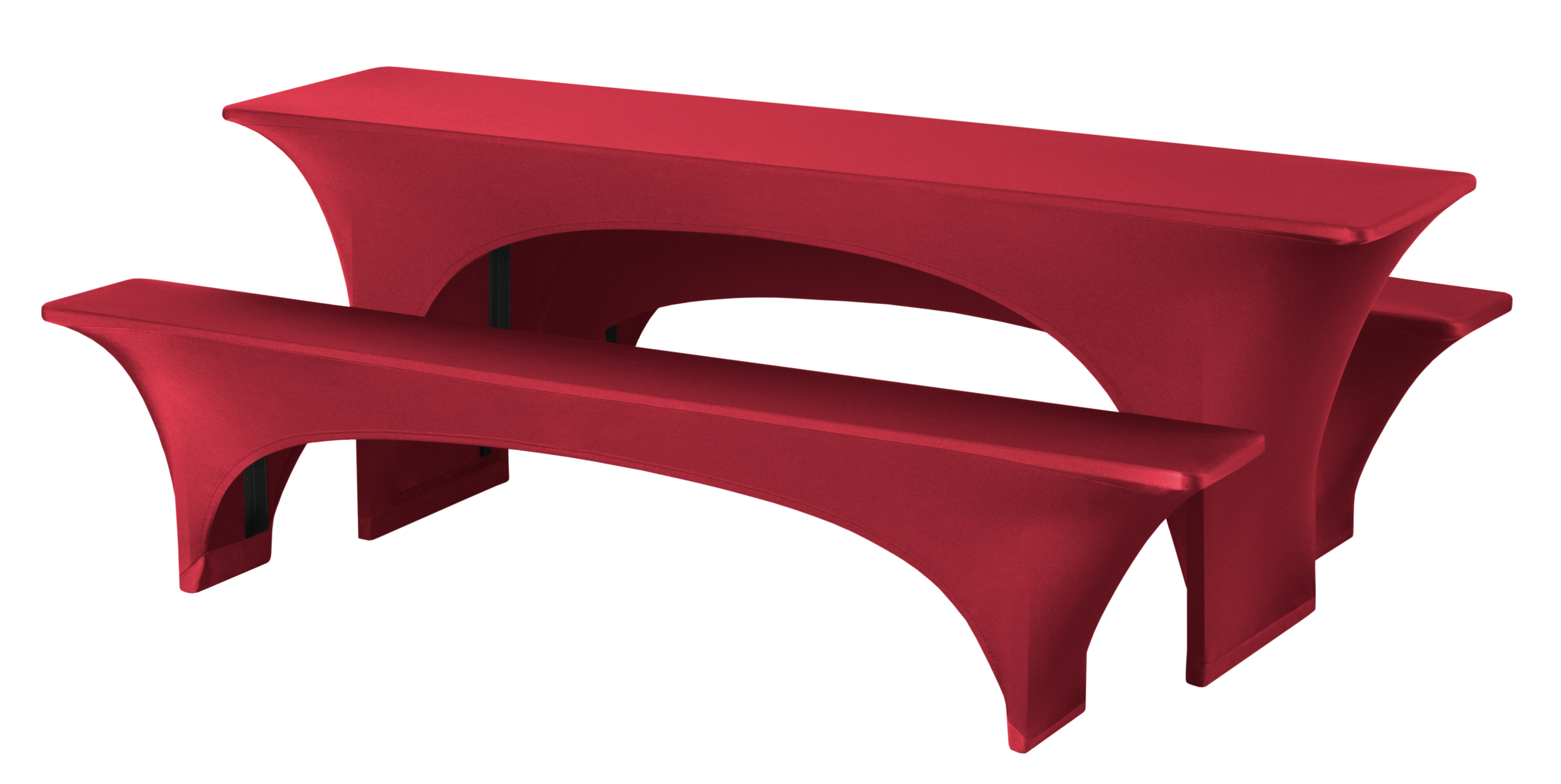 Biertischgarnitur Fortune, 3-teilig, Easy Jersey 210 g/ m²