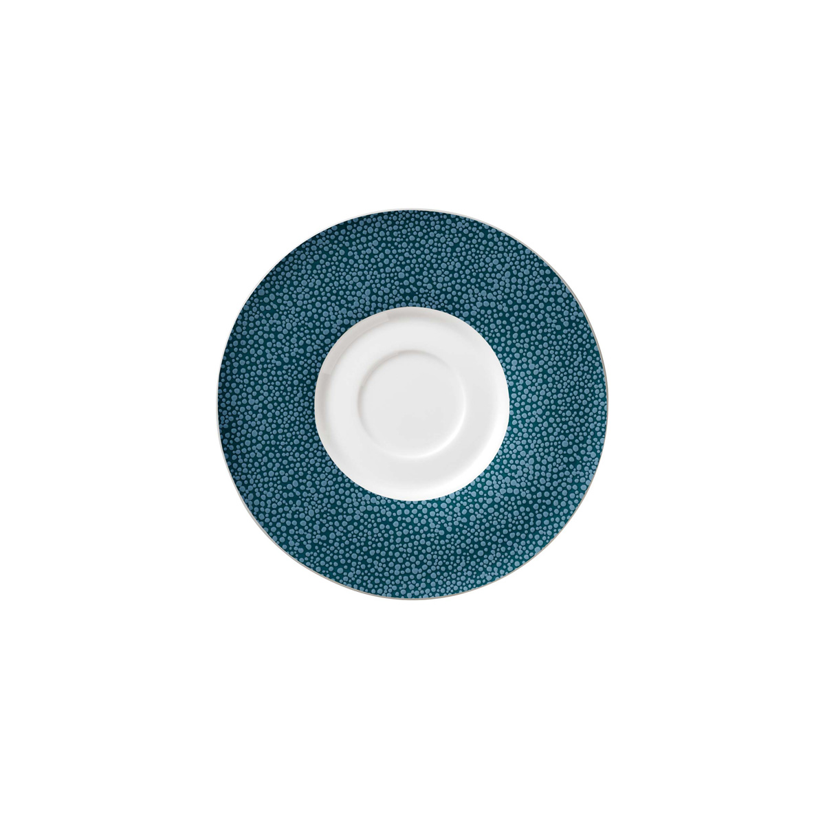 Bauscher, Purity : 426075 Pearls Ocean - Untere m. 2 Spiegeln, bonewhite, 16,5 cm