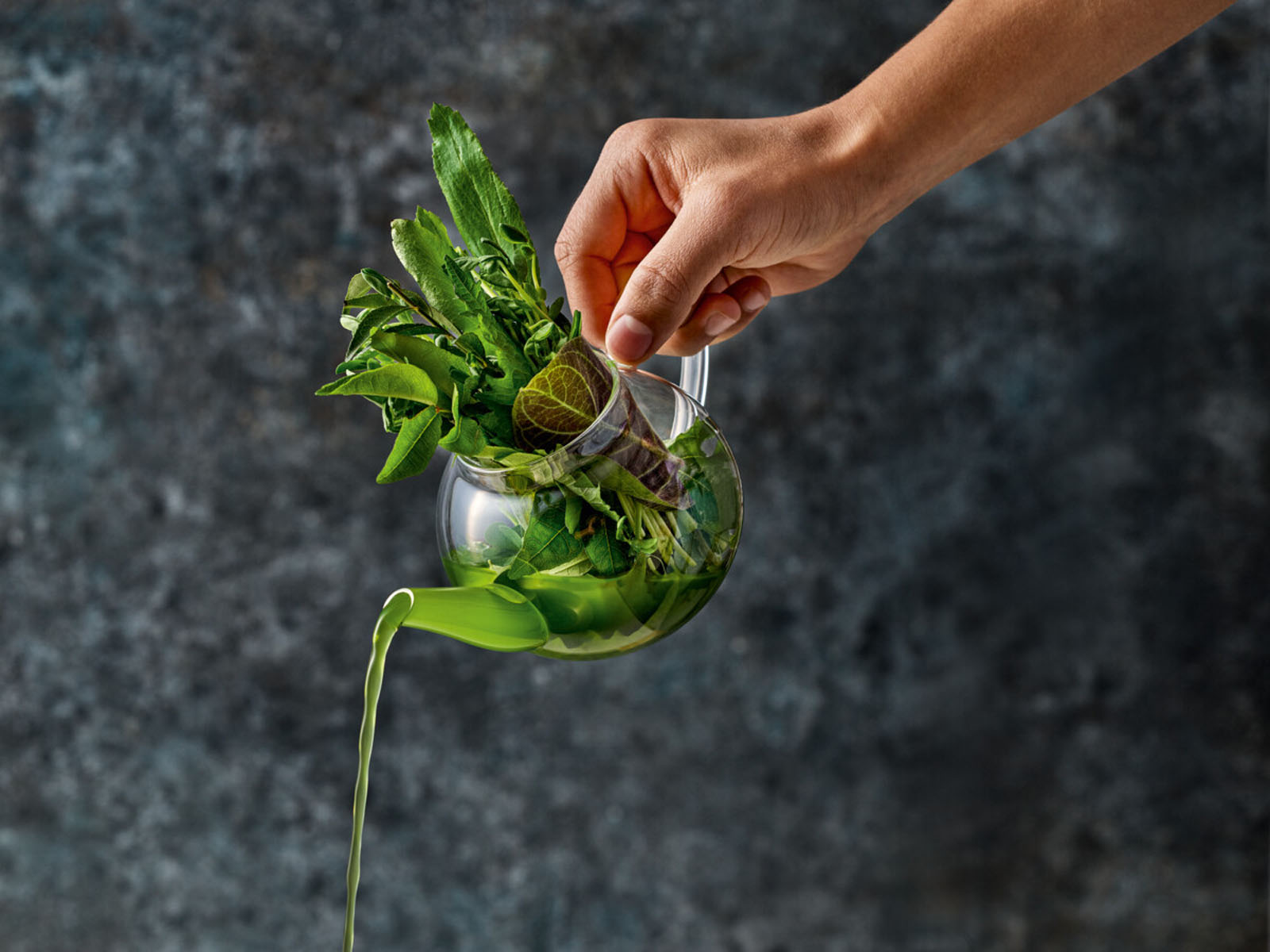 Playground, Glas - FLOW & SERVE : Teekanne, gross, 0,40 ltr.