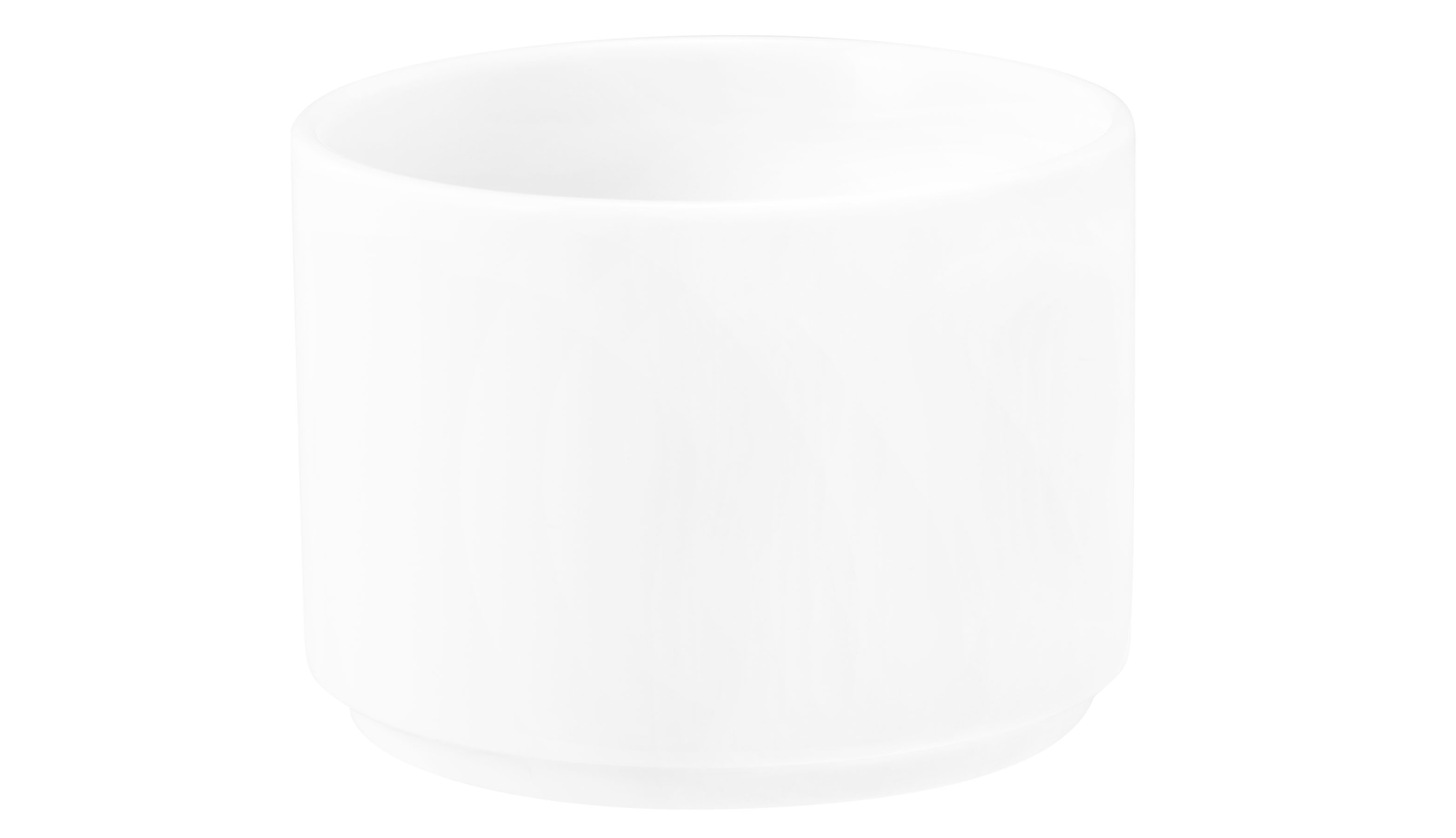 Seltmann Weiden, Good Mood - Zuckerdose m. Dkl., uni, weiss, 0,18 ltr.