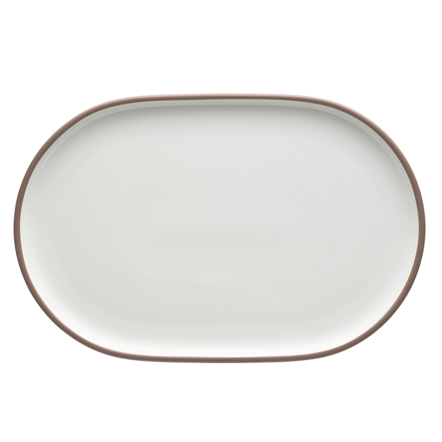 Schönwald, Shiro : Rim 63140 - Platte oval, coup, 36 x 23 cm