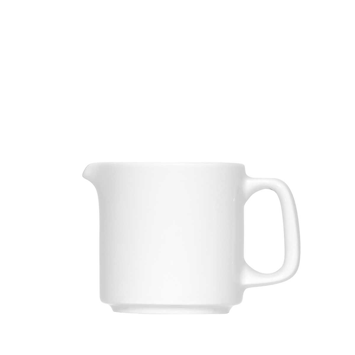 Bauscher, B1100 - Milch-, Sahne-Giesser m. Hkl., weiss, uni, 0,15 ltr.
