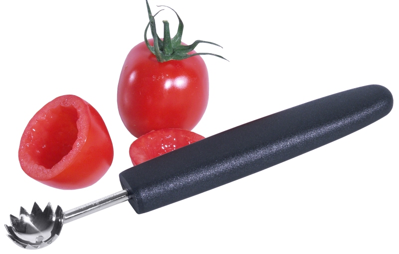 Tomatenentstieler, Edelstahl, D: 20 mm, L: 14,5 cm