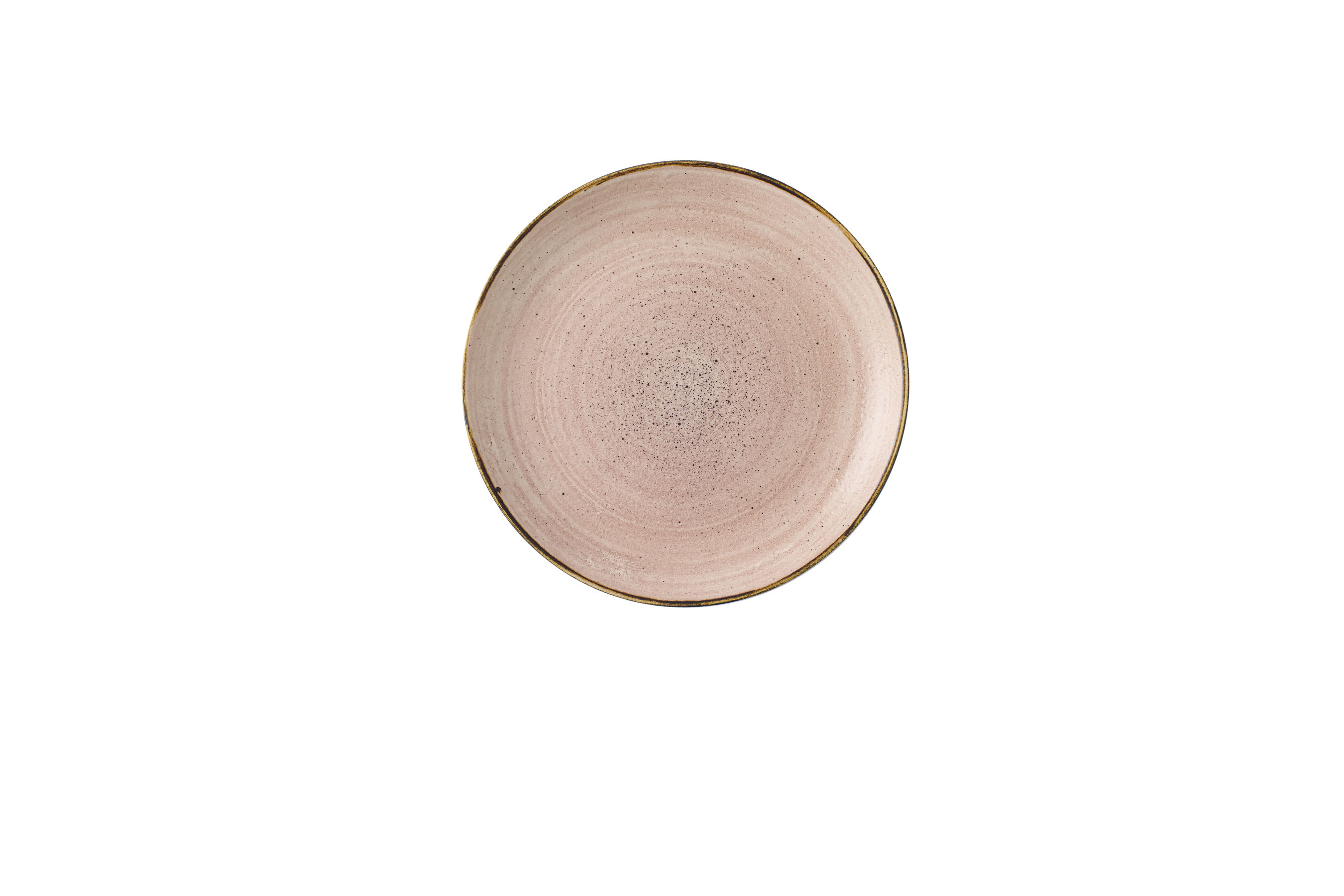 Churchill, Stonecast Raw : Terracotta - Teller flach Coup, 21,7 cm