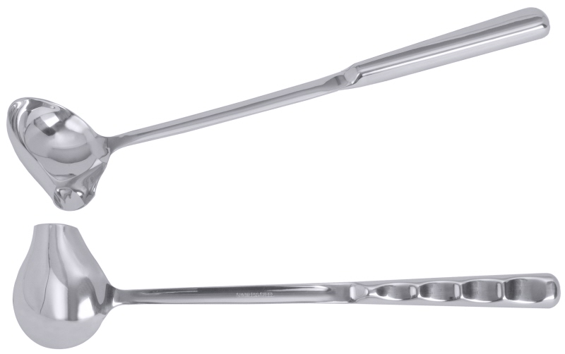 Saucengießlöffel ERGONOM, Edelstahl, I: 0,02 ltr., 7 x 5,5 cm, Stiellänge: 22 cm