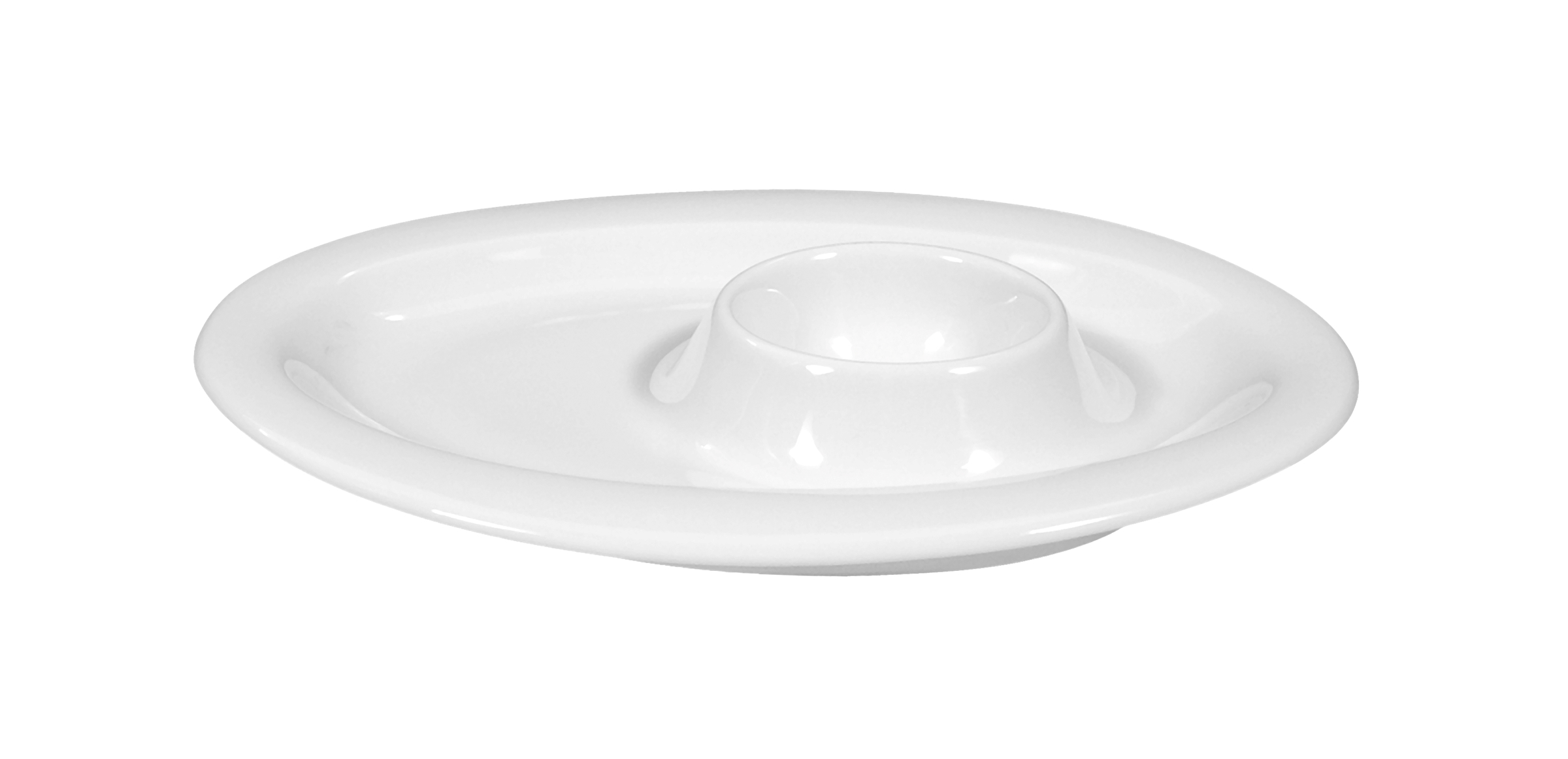 Seltmann Weiden, Coup Fine Dining - Eierbecher m. Ablage (Life), weiss, uni, 12,5 cm