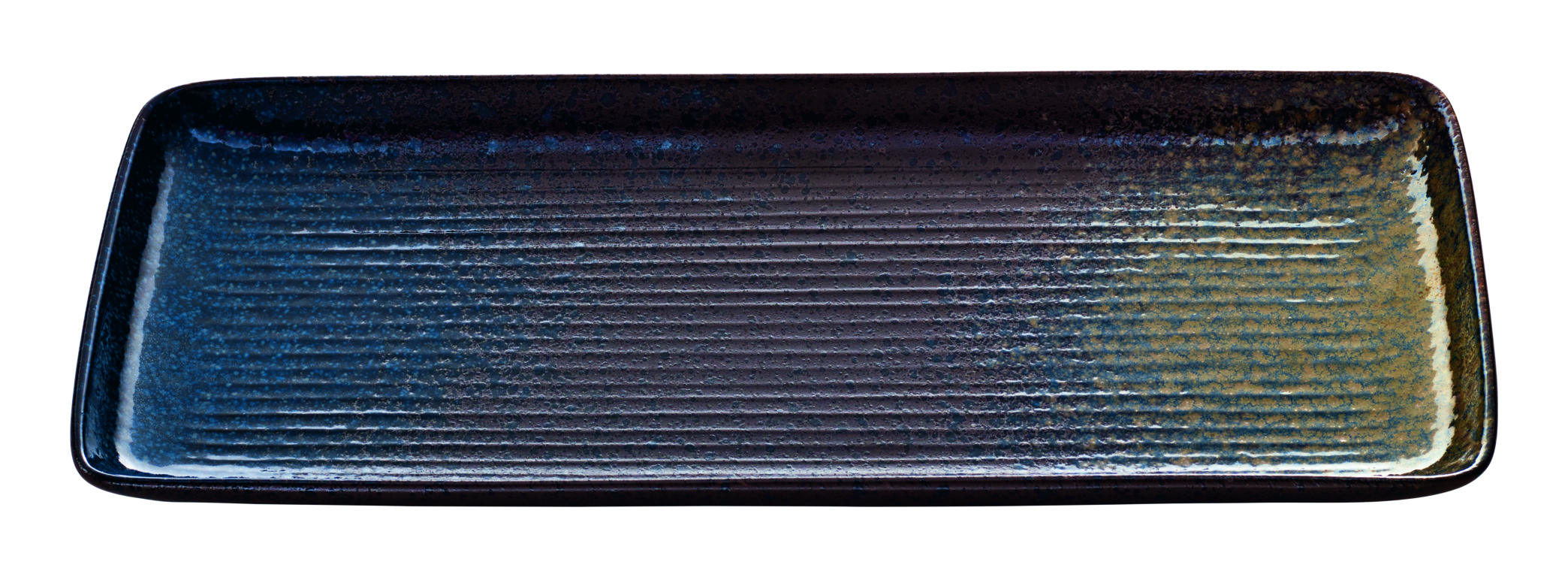 Playground, Steinzeug - SEA Platte tief eckig 27 x 12 cm