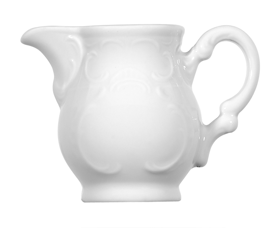 Bauscher, Mozart - Milch-, Sahne-Giesser m. Hkl., weiss, uni, 0,10 ltr.