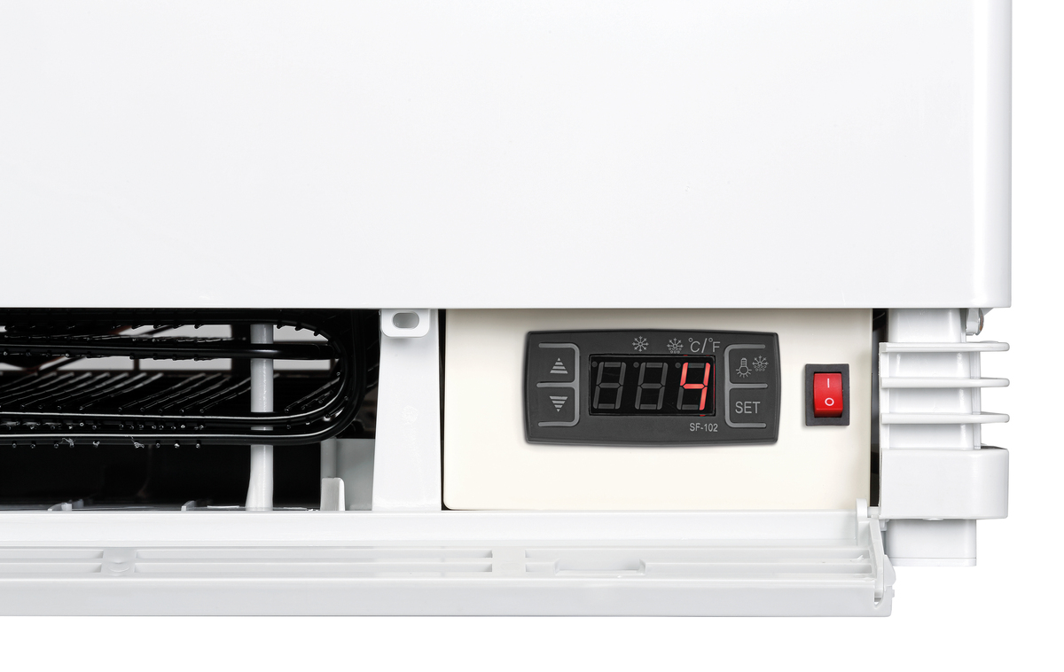 Mini-Kühlvitrine 78L, weiß