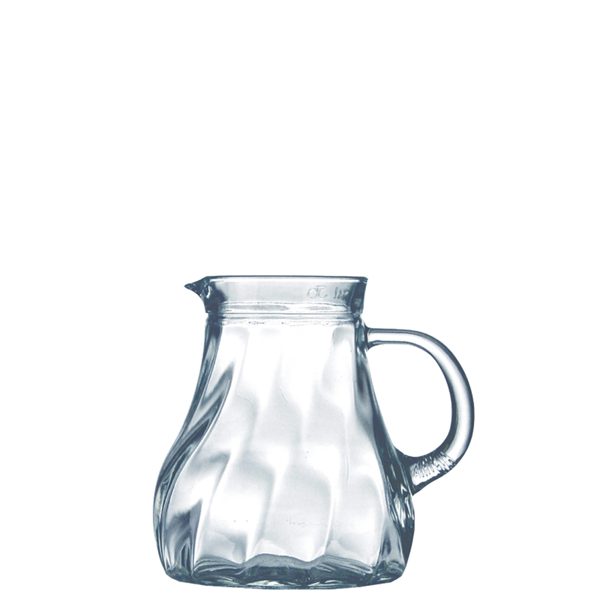 Krug Salzburg m. Füllstrich 0.25 ltr. |-| PR, Inhalt: 250 ml, D: 107 mm, H: 103 mm