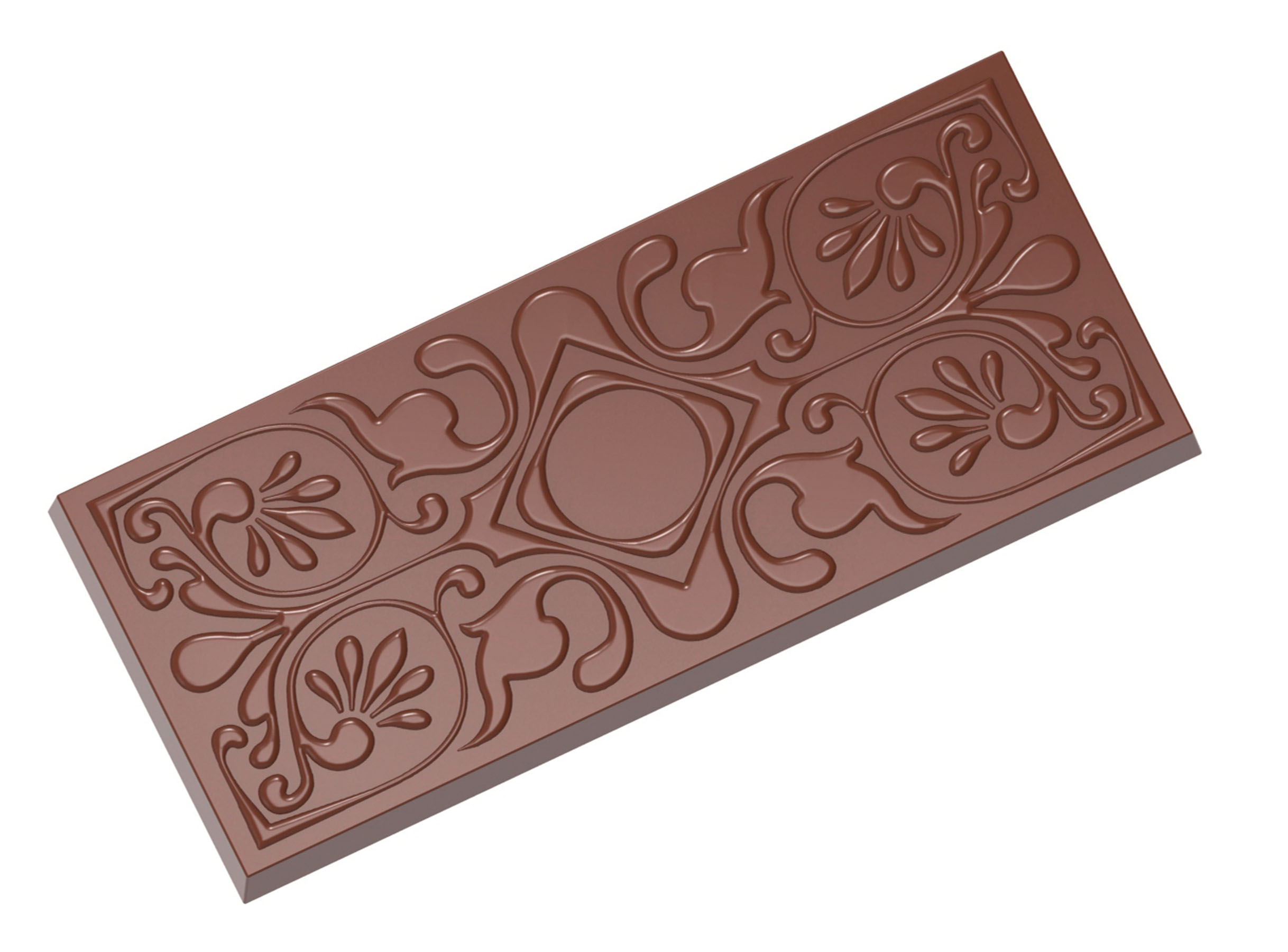 Schokoladen- Form, 275 x 135 mm, 1 x 4 Stück 117,5 x 19,5 x 9 mm