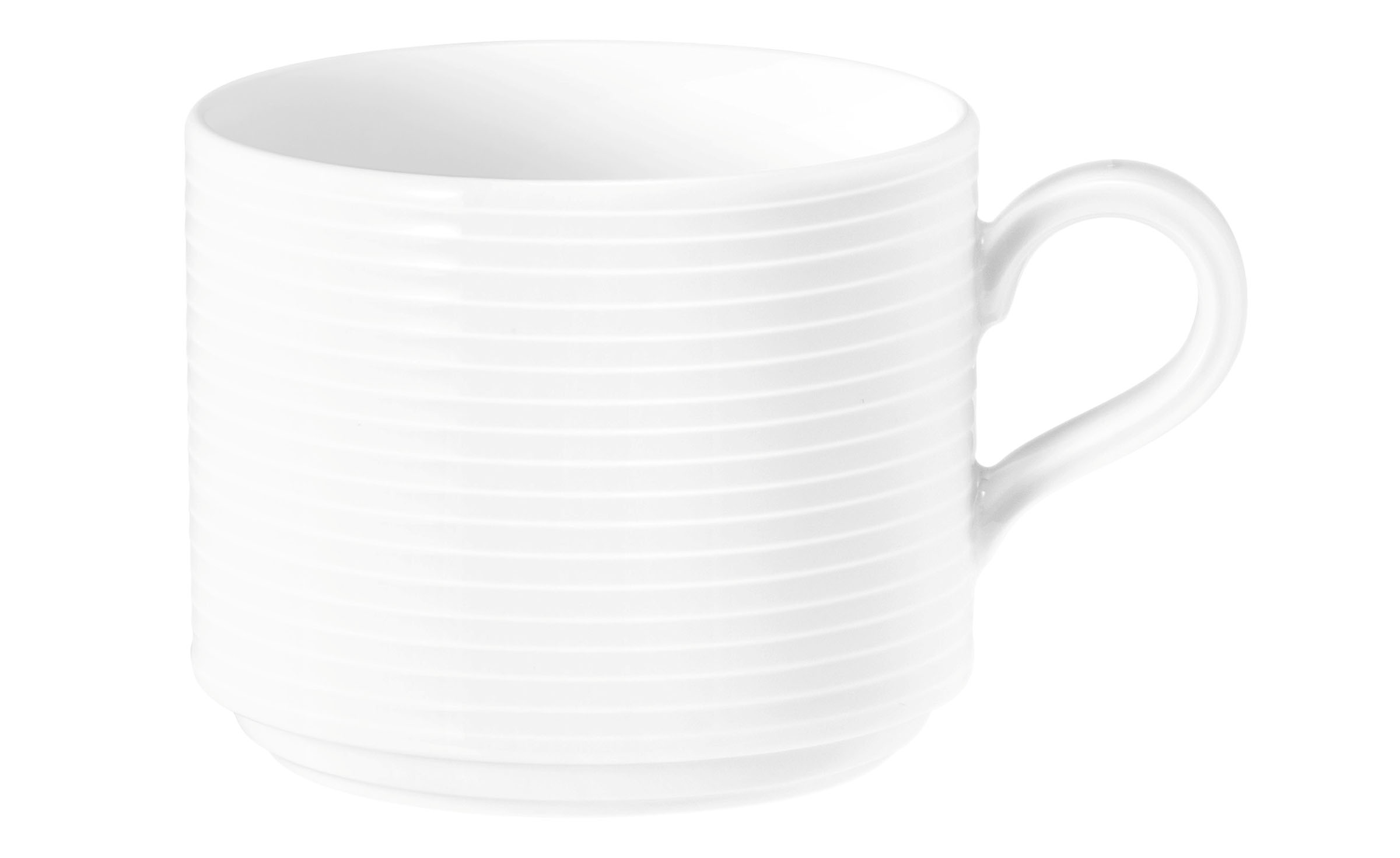 Seltmann Weiden, Blues - Milchkaffee-Obere, weiss, uni, 0,25 ltr.