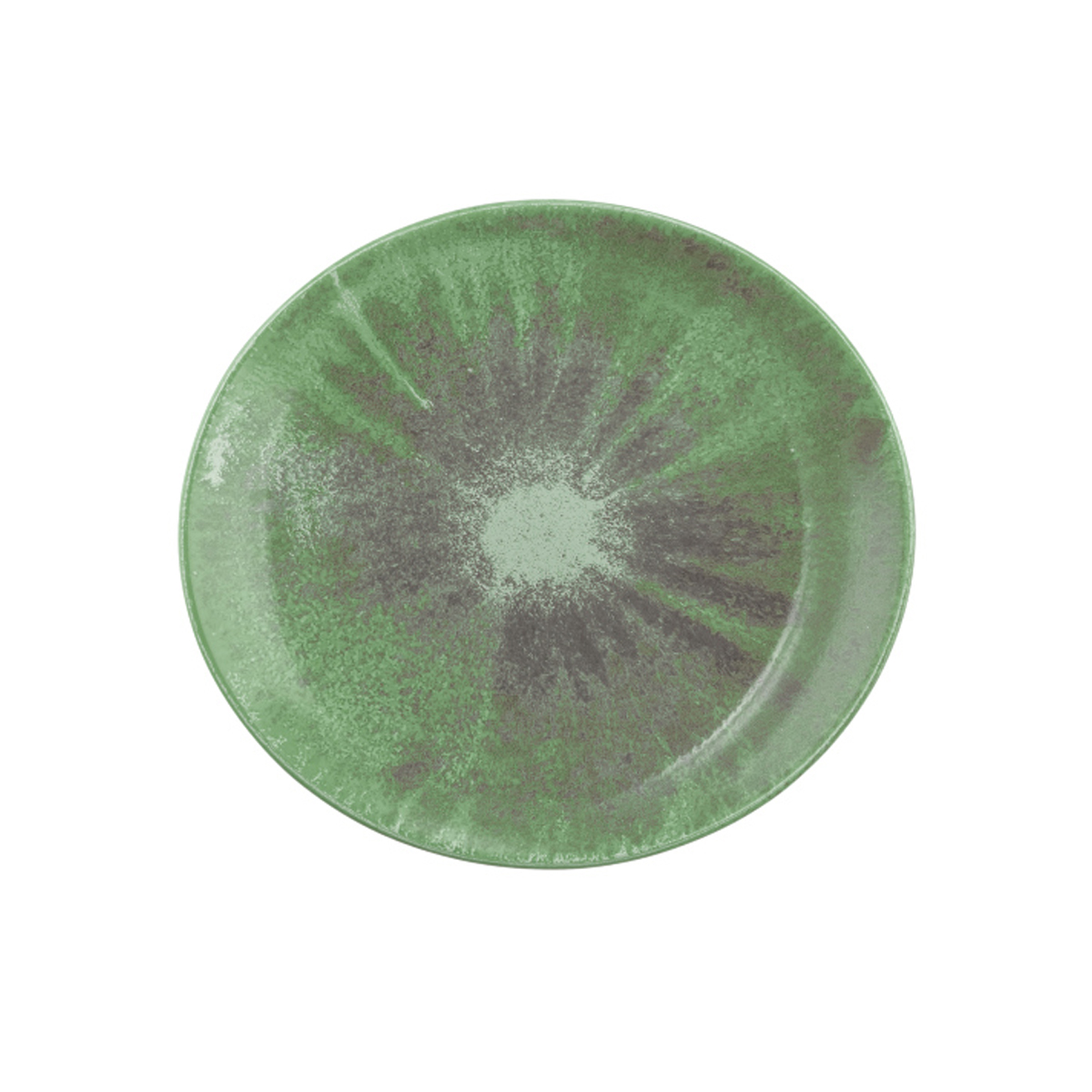 Seltmann Weiden, Modern Life : 58270 Batik Matcha - Speiseteller oval 5195, 25 cm