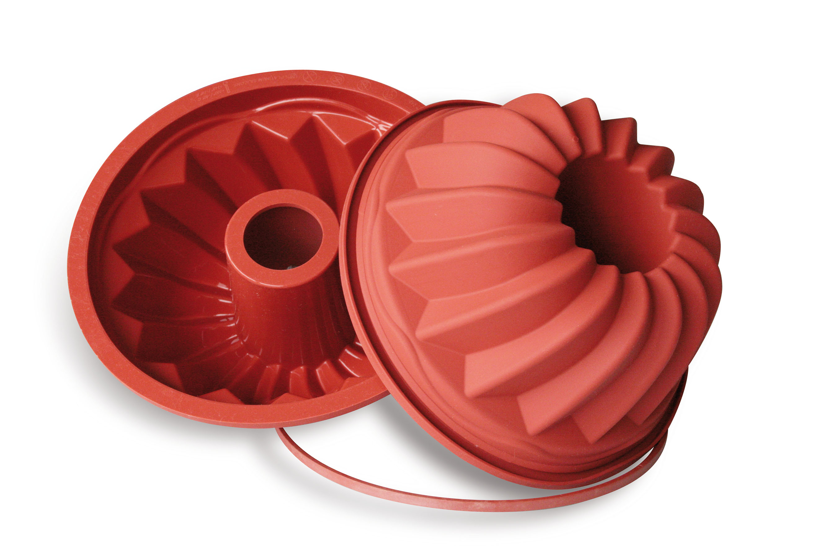 Silikon - Backform, einzeln, Gugelhupf, D: 200 mm, H: 90 mm