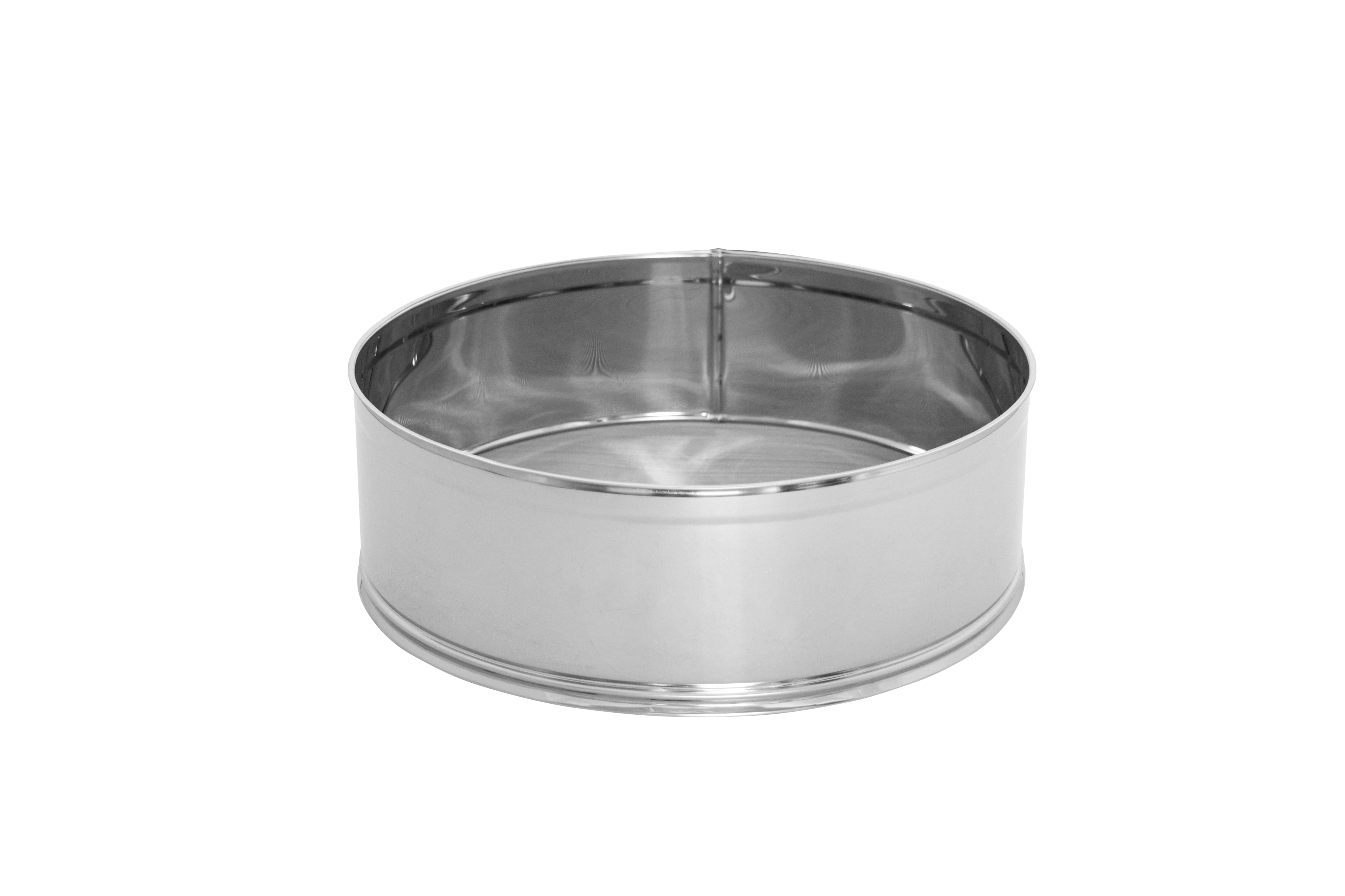 Mehl-, Puder-, Zuckersieb, Metall, sehr fein 0,3 mm, D: 300 mm