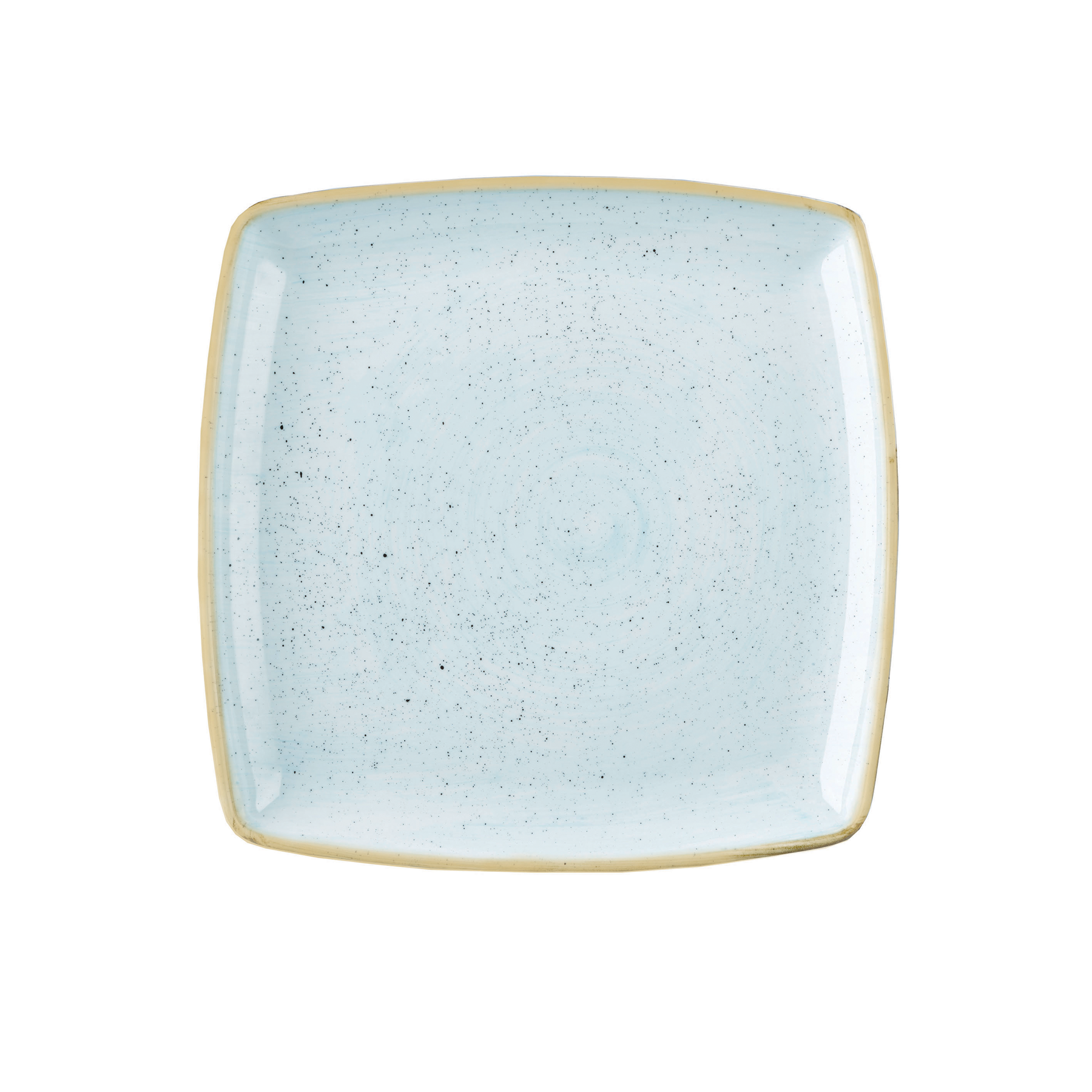 Churchill, Stonecast : Duck Egg Blue - Platte tief quadratisch 26,8 x 26,8 cm