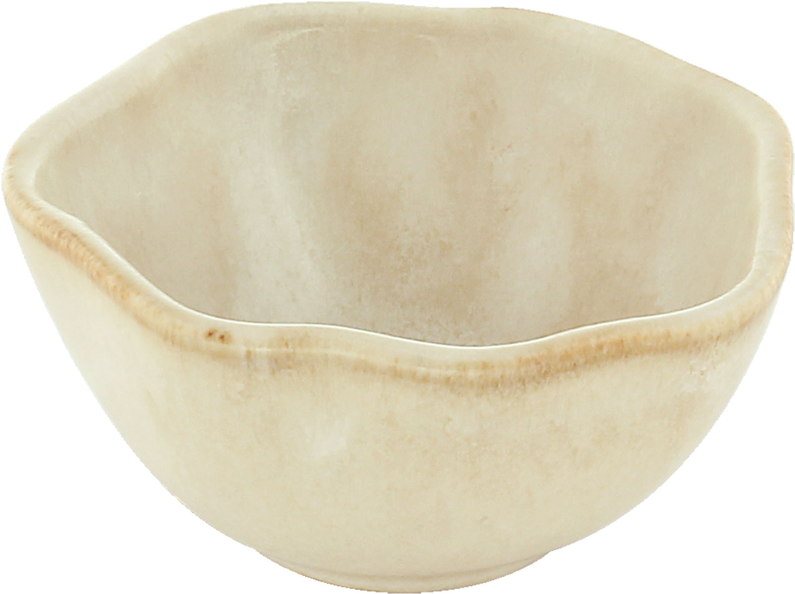 Playground, Steinzeug - NAMI : Schälchen, rund, sandfarben, 8 cm/ 0,07 ltr.