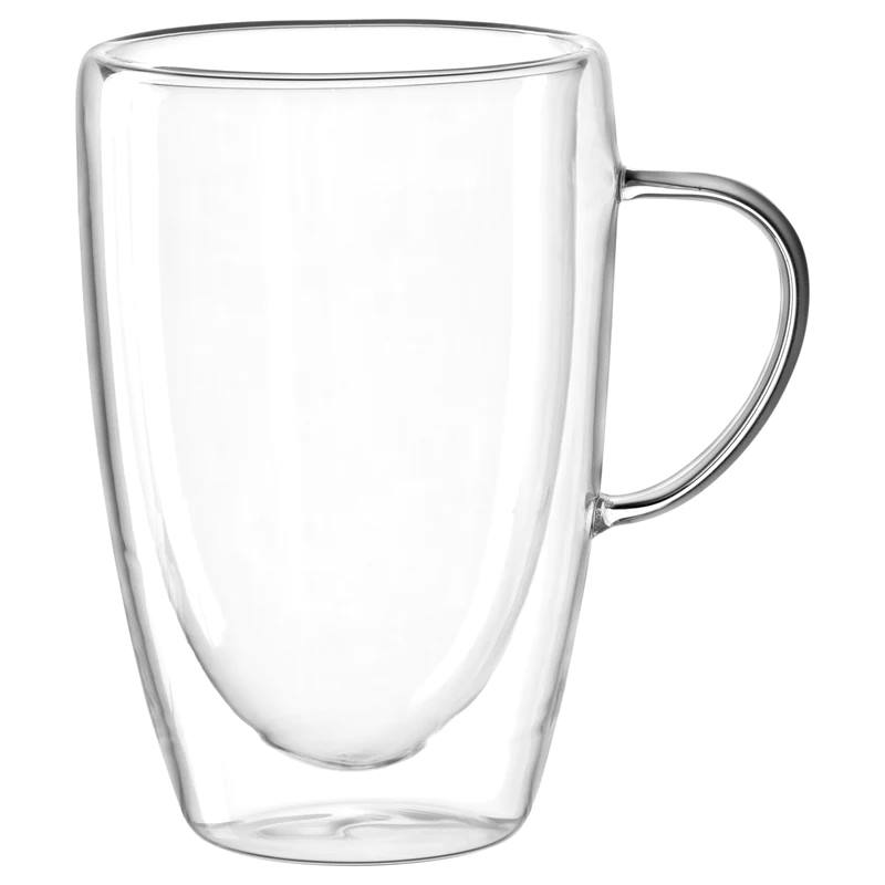 Leonardo, Duo : Latte Macchiato-Tasse doppelwandig, Inhalt: 400 ml, D: 9 cm, H: 13 cm