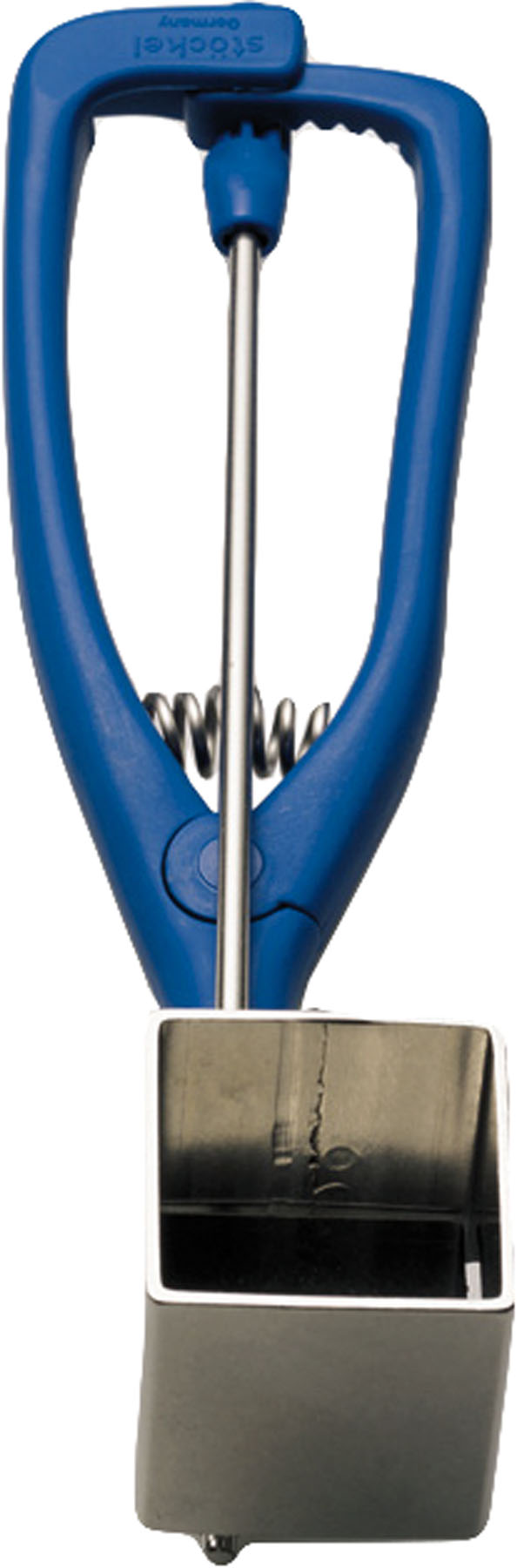 Eisportionierer f. eckige Eiskugeln - Modell KE, Edelstahl, G: 1/20 ltr., I: 50 ml, LxBxH: 37 x 37 x 37 mm