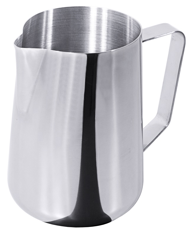 Milch-/Wasserkanne, Edelstahl, I: 1,5 ltr., H: 16 cm