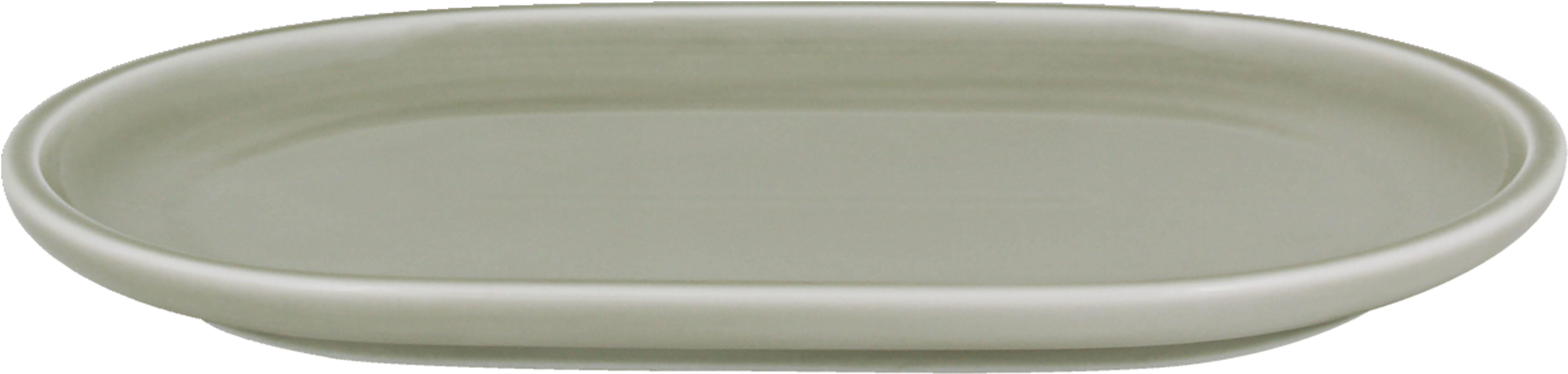 Schönwald, Shiro Glaze : Steam - Platte oval coup, 30 x 19 cm