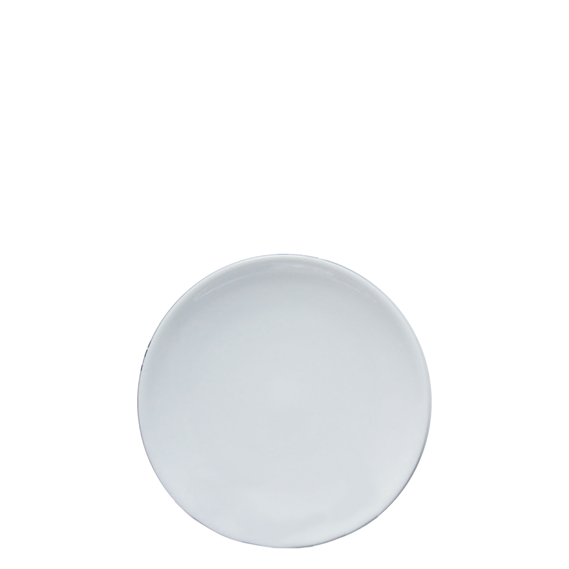 Saturnia, Siviglia - Teller flach Coup, weiss, uni, 21 cm