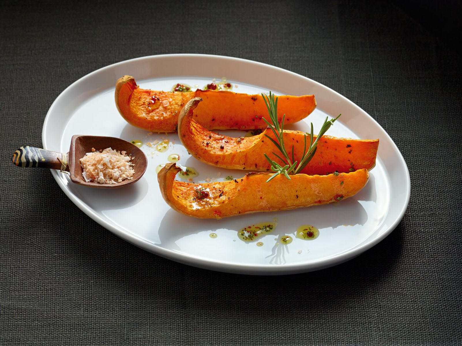 Schönwald, Scandic : Teller flach oval coup, uni, weiss, 28 x 21 cm